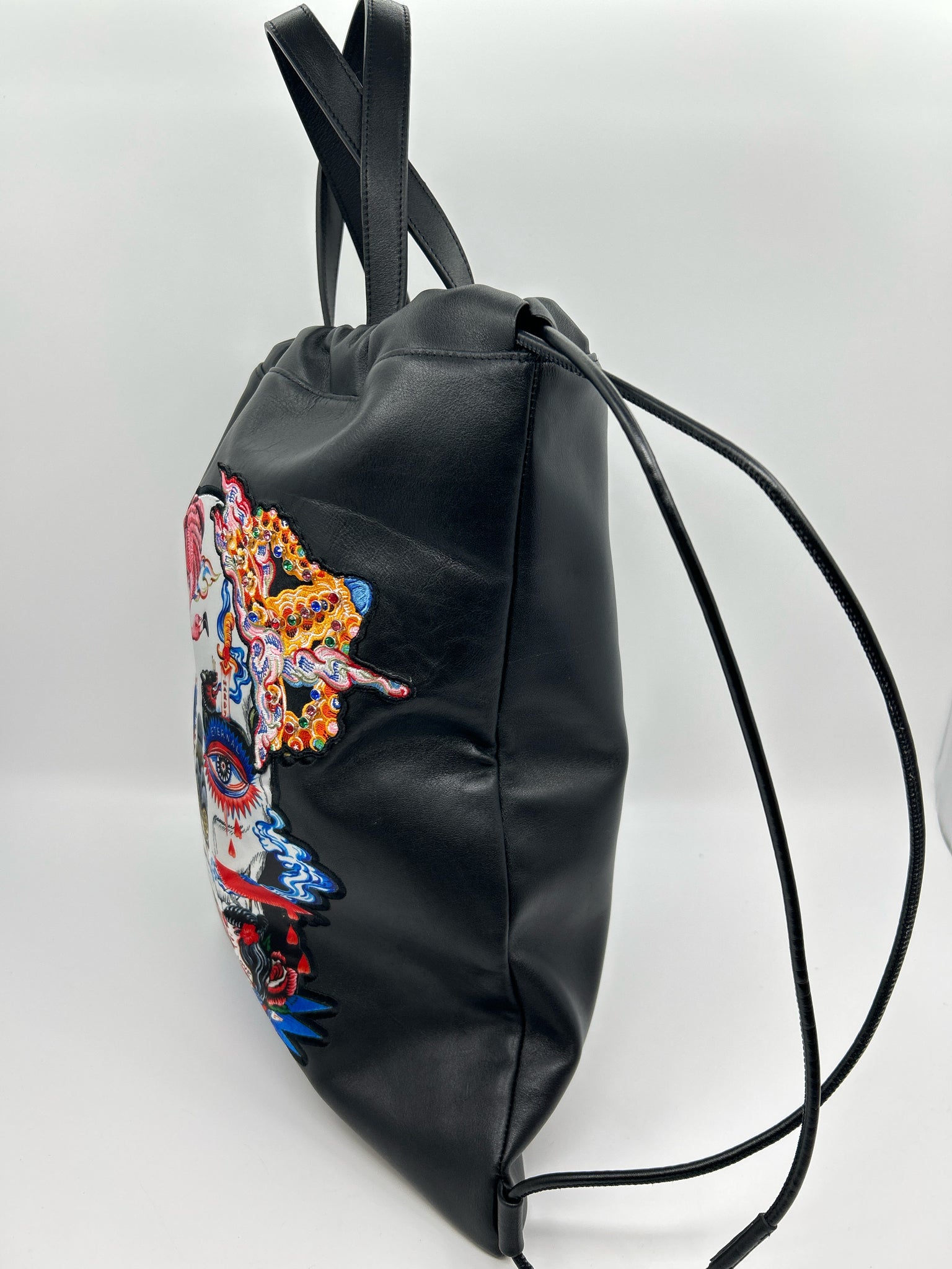 ED HARDY Black Women Tote