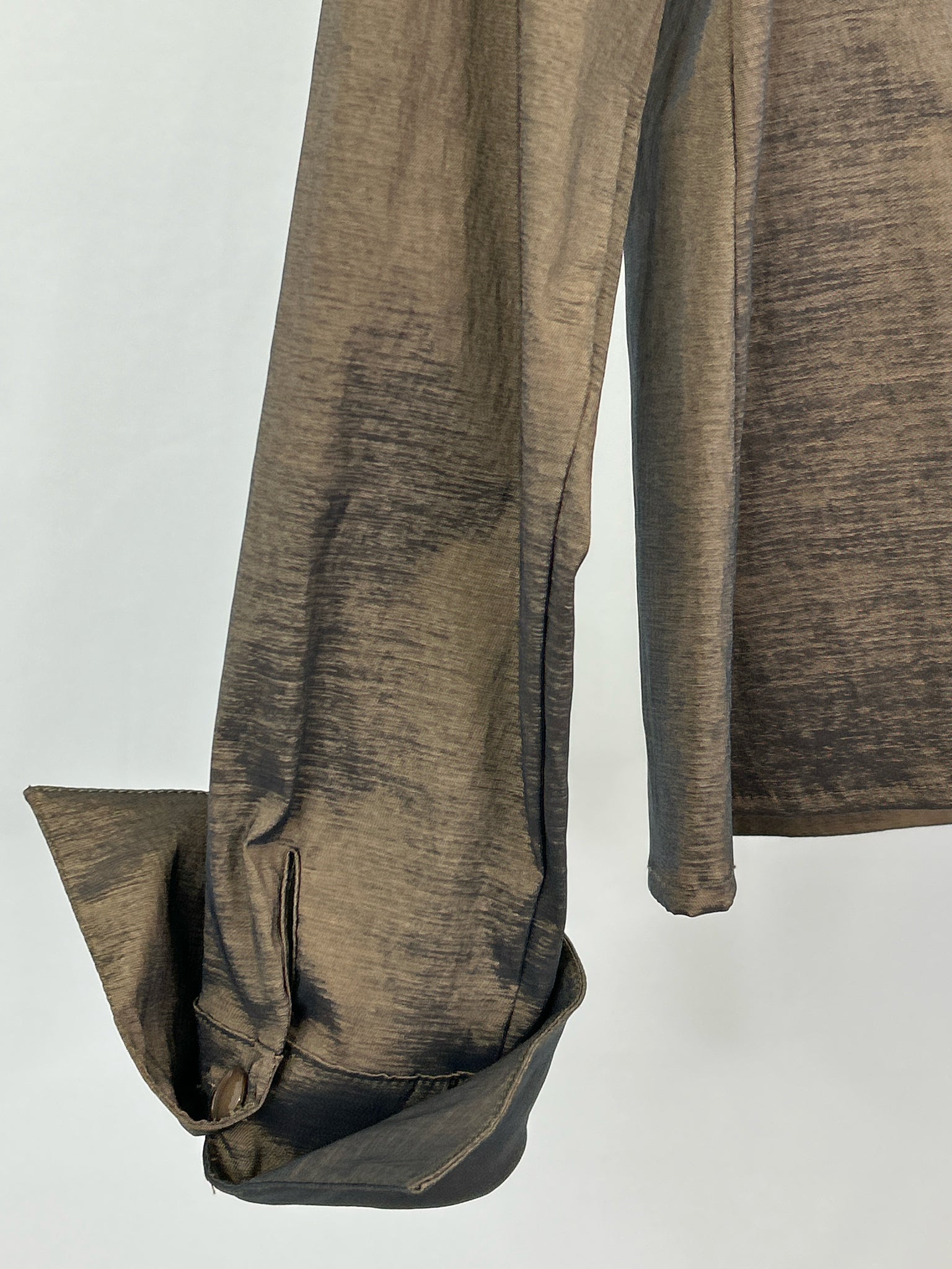 JOSEPH RIBKOFF Size 12 BRONZE Women Blouse