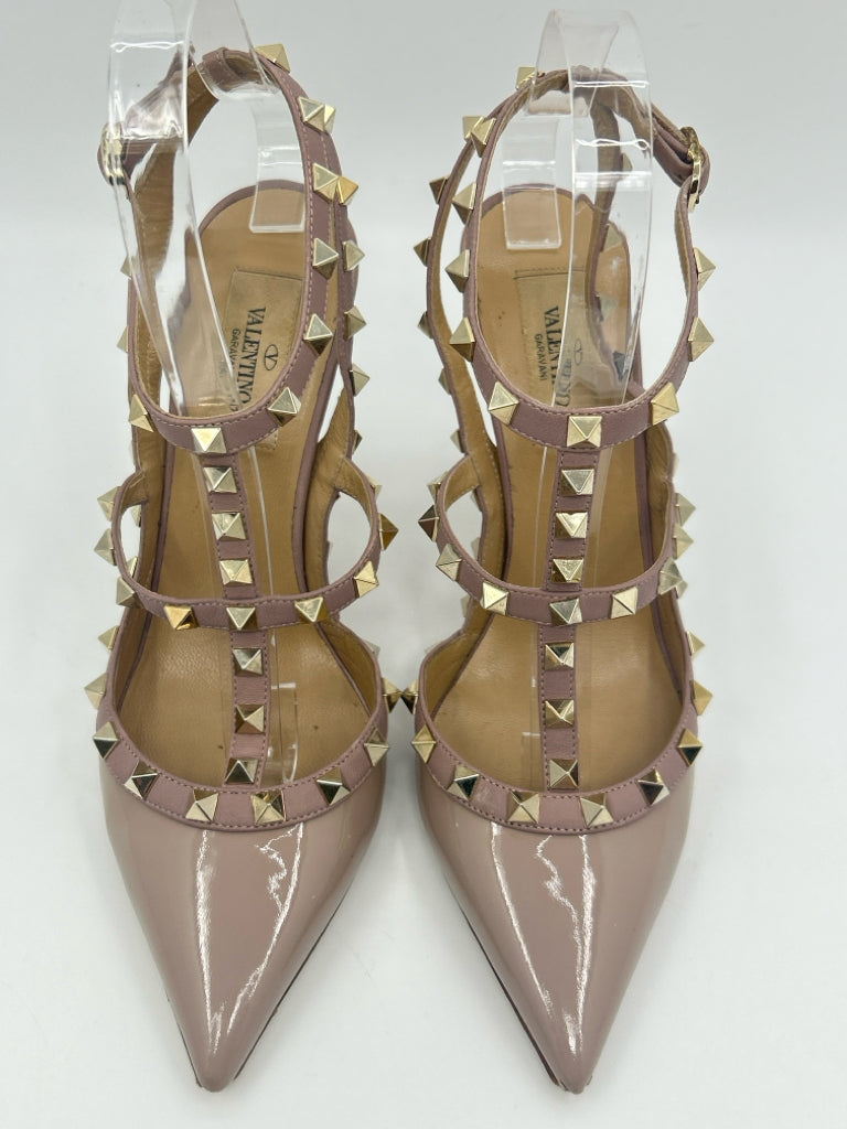 VALENTINO GARAVANI Size 38.5 Taupe Pumps