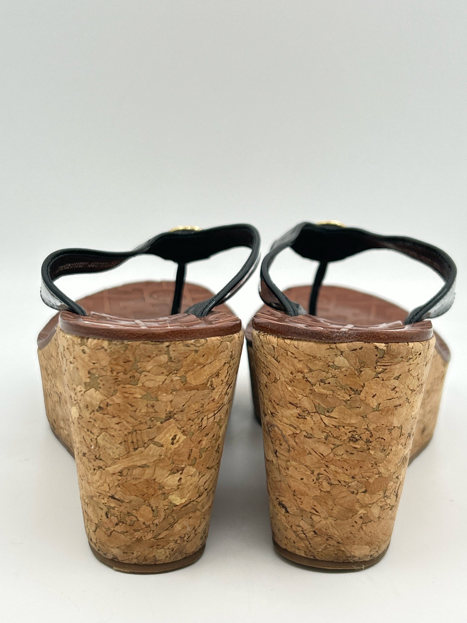 TORY BURCH Size 7M Black Women Sandal