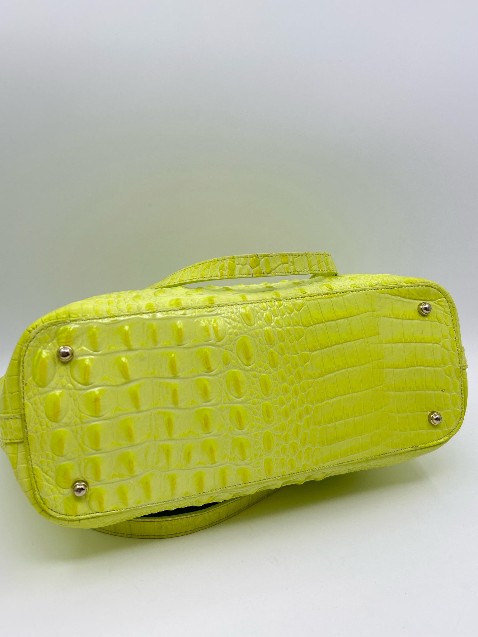 BRAHMIN Yellow Women Tote