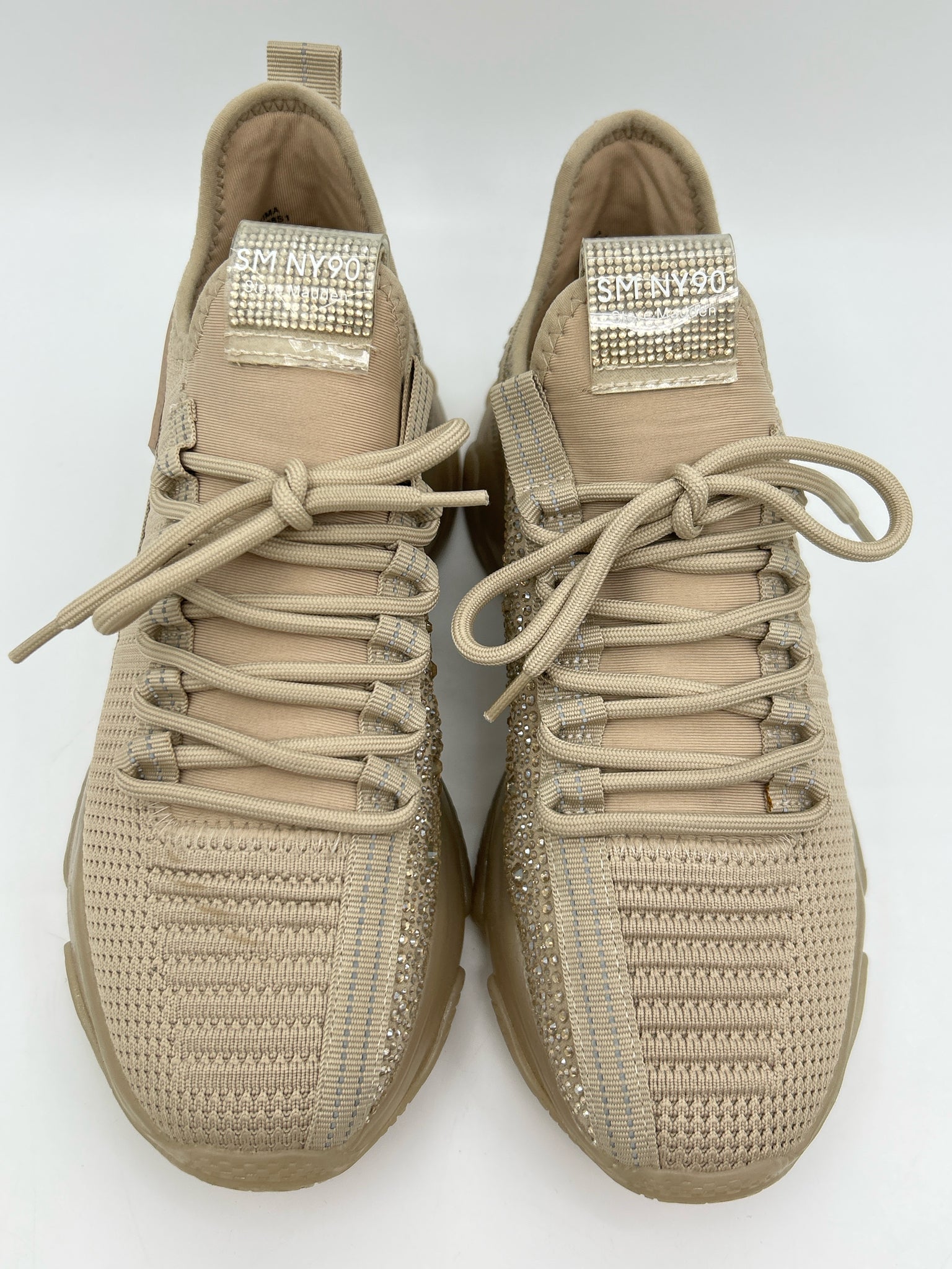 STEVE MADDEN Size 9.5M Light Brown Women Sneakers