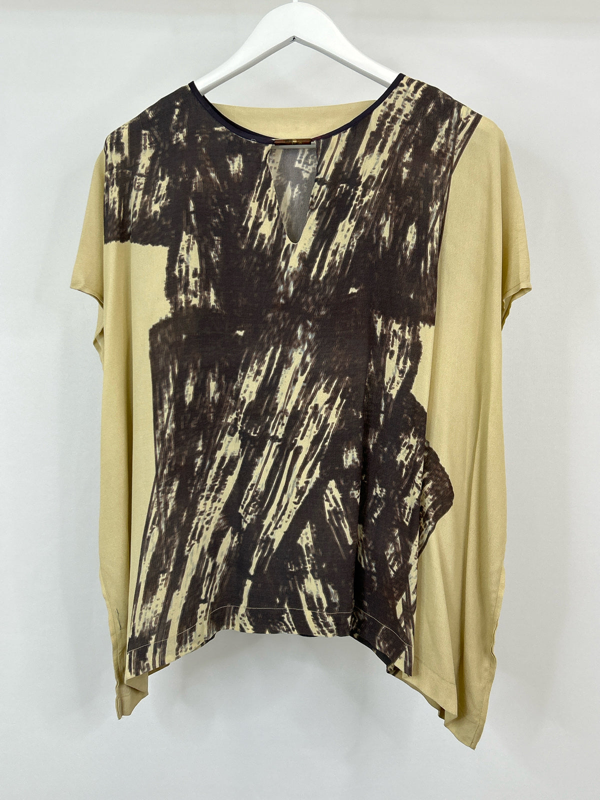 BLANK LONDON Size One Size BEIGE AND BROWN Women Top