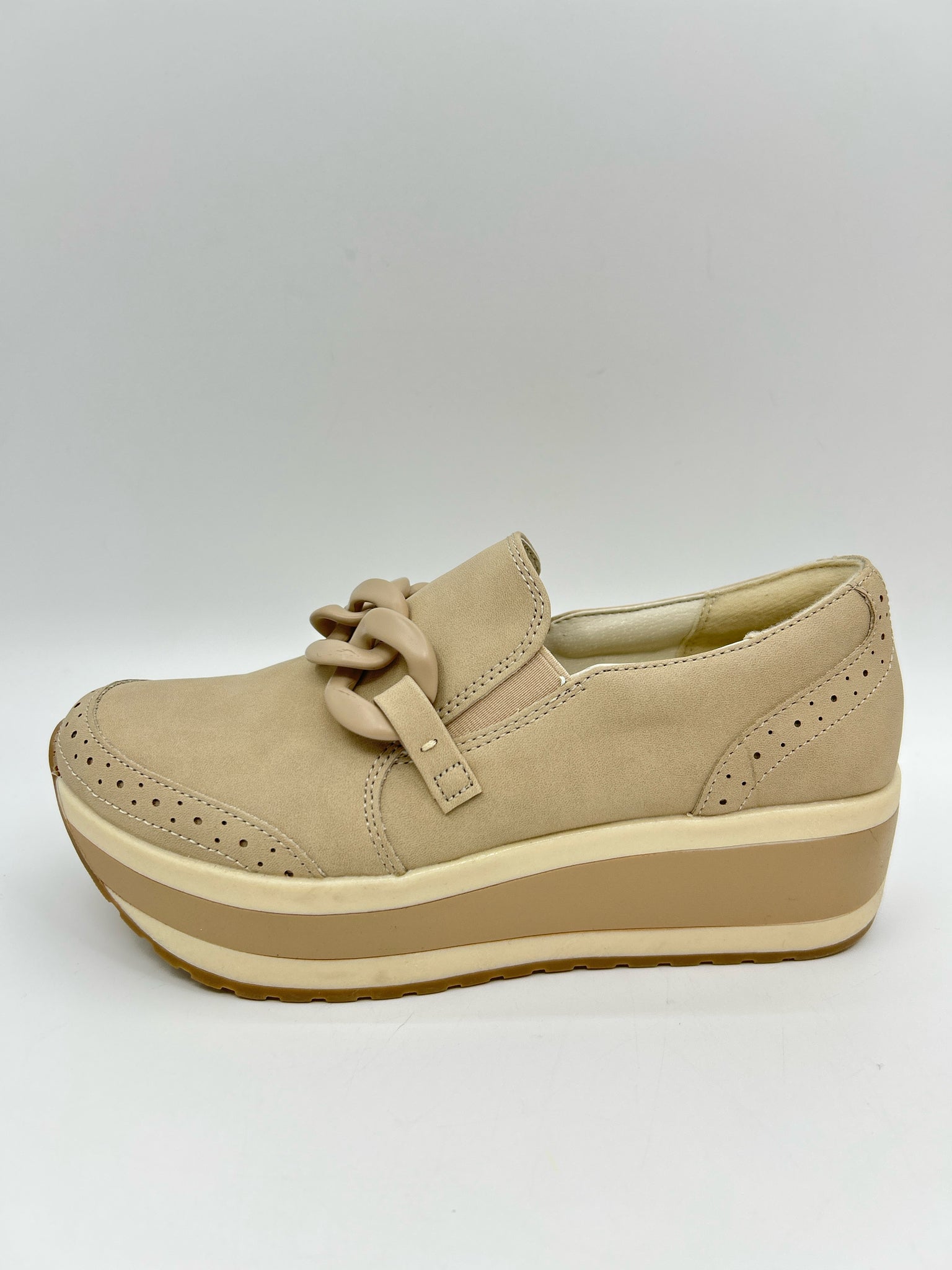 DOLCE VITA Size 7.5 Beige Women Sneakers