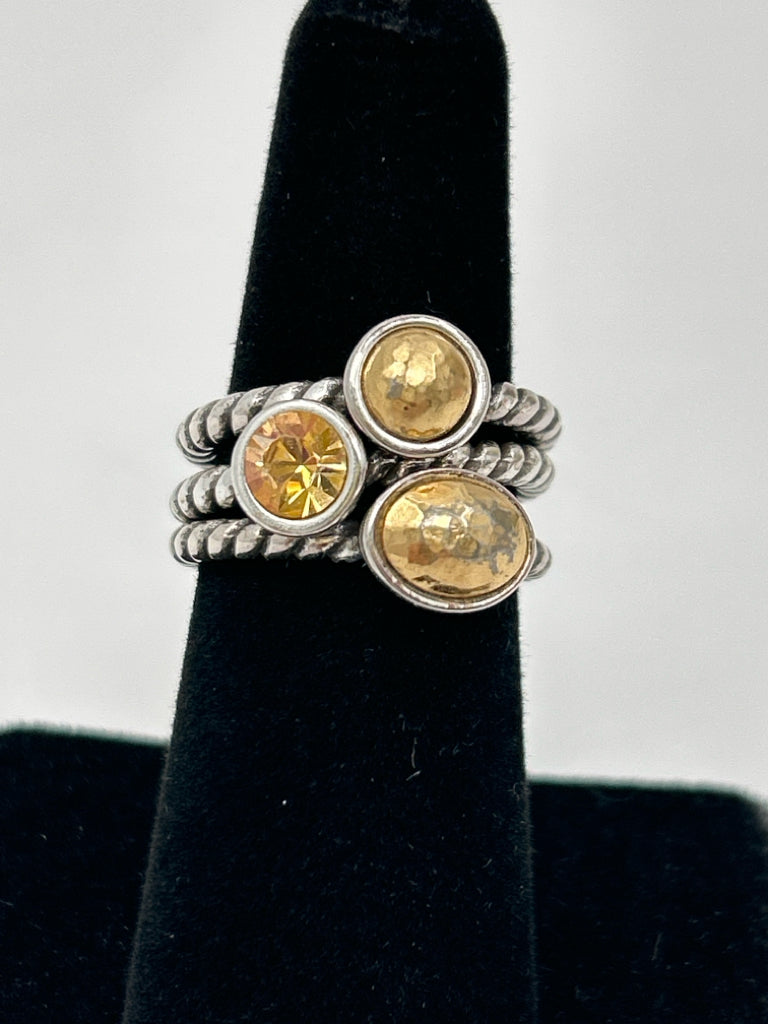 BRIGHTON Size 6 Silver Women's Ring