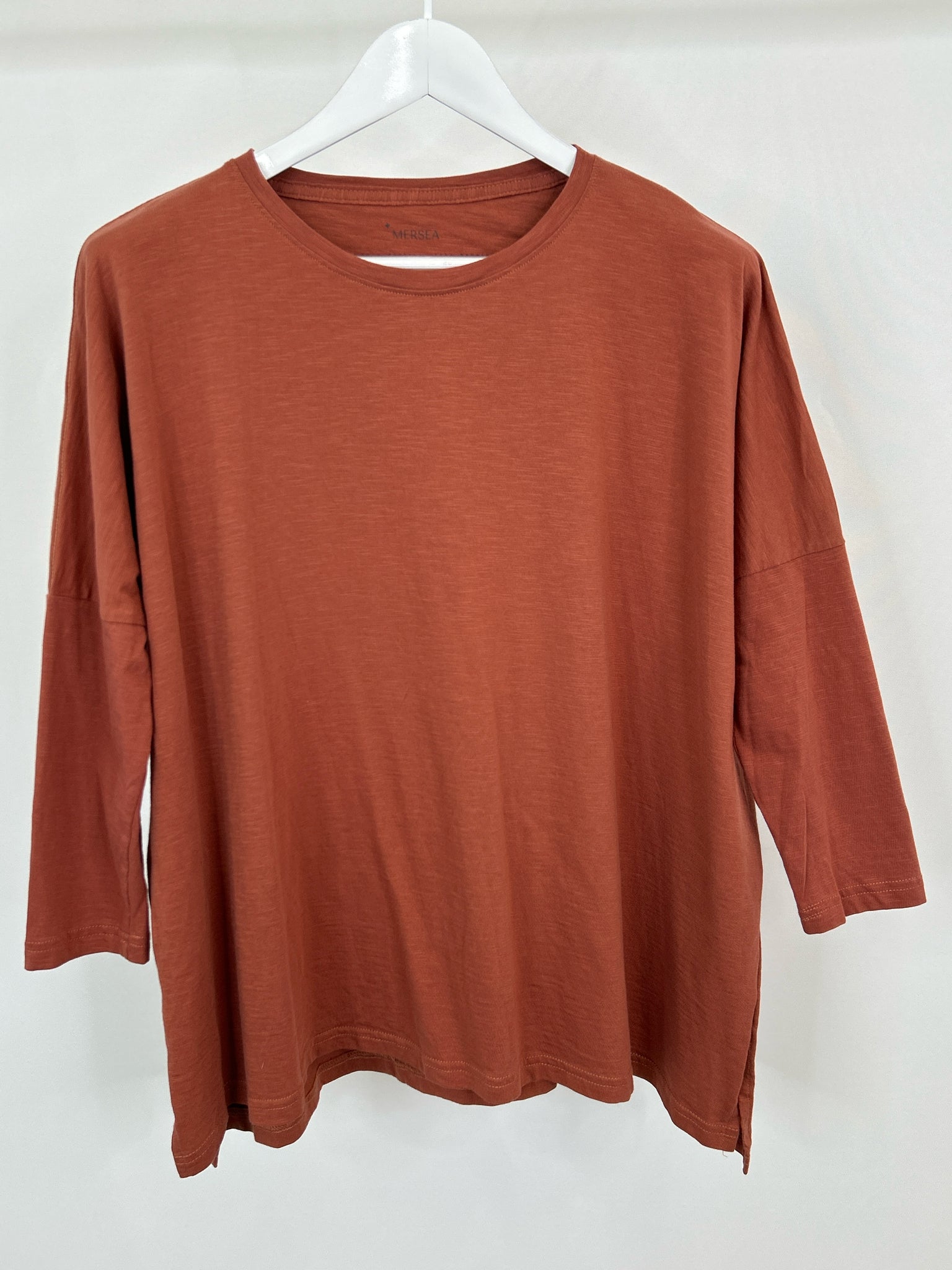 MERSEA Size OSFM RUST Women T-shirt