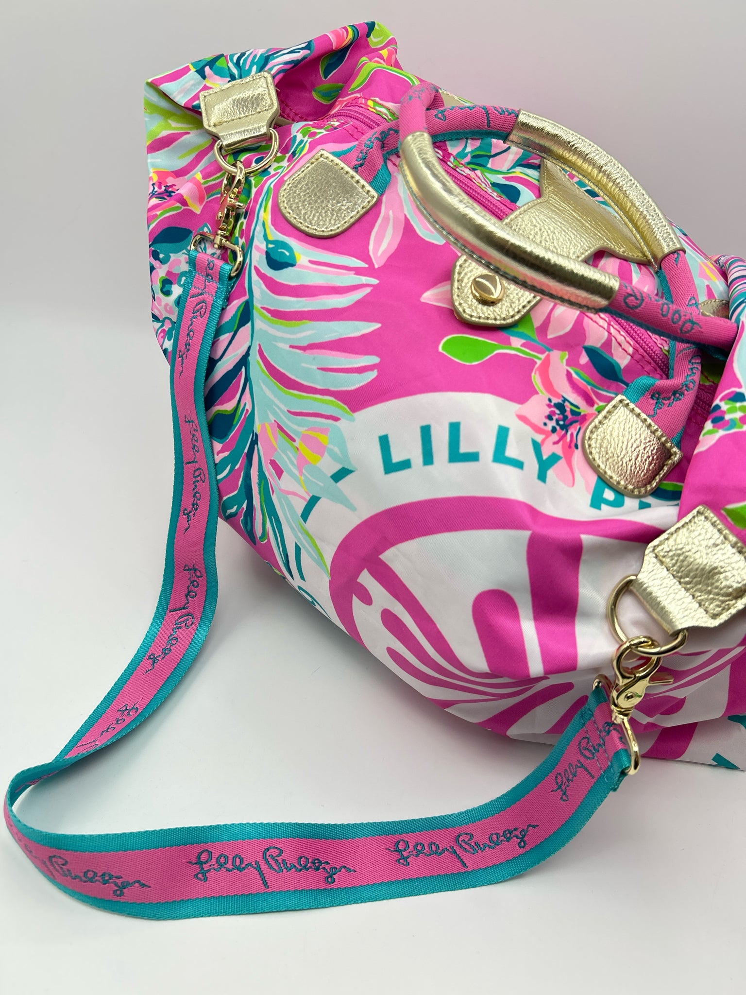 LILLY PULITZER Pink floral Women Tote