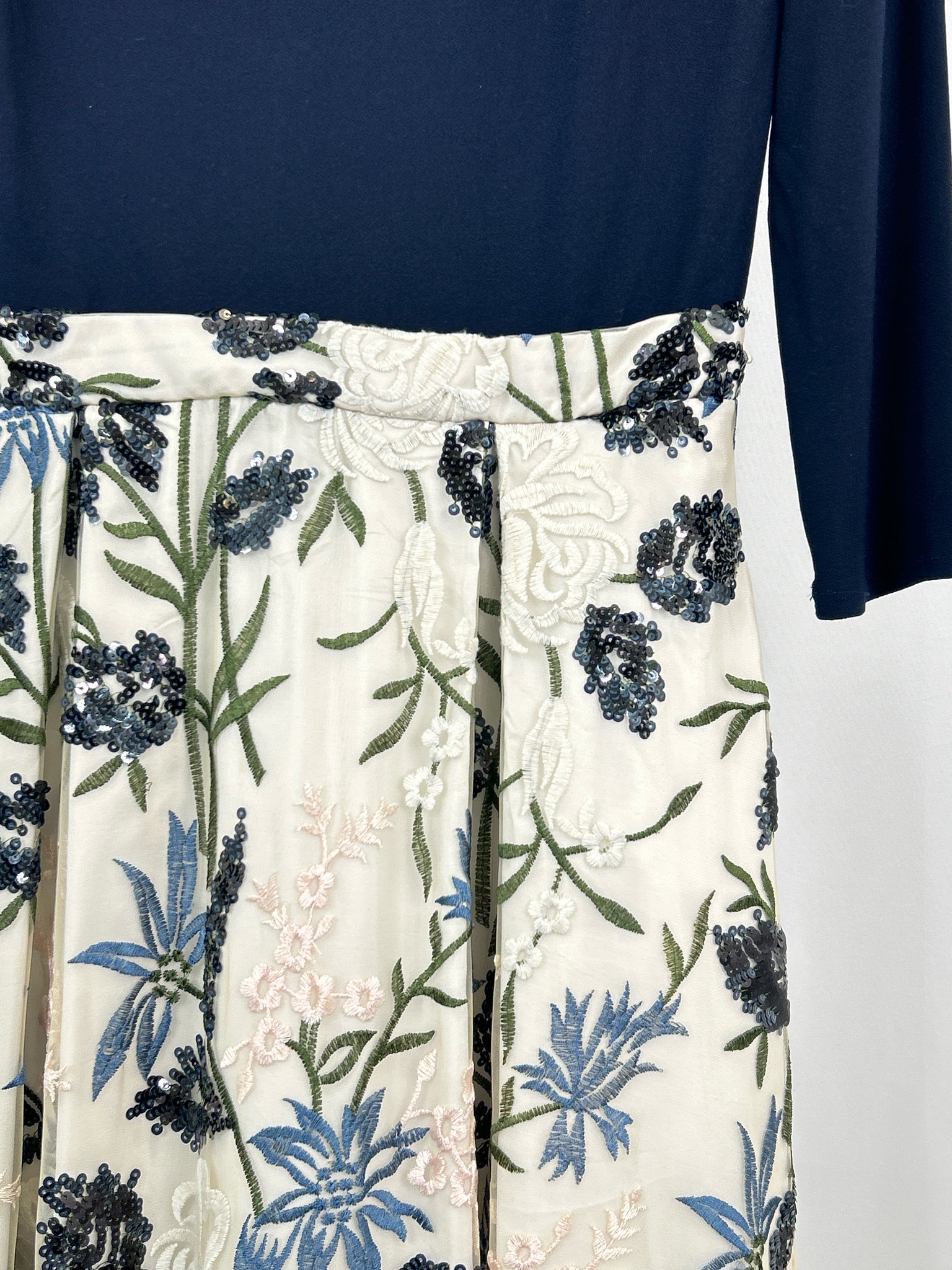 BHLDN Size 10 Navy Women Dress