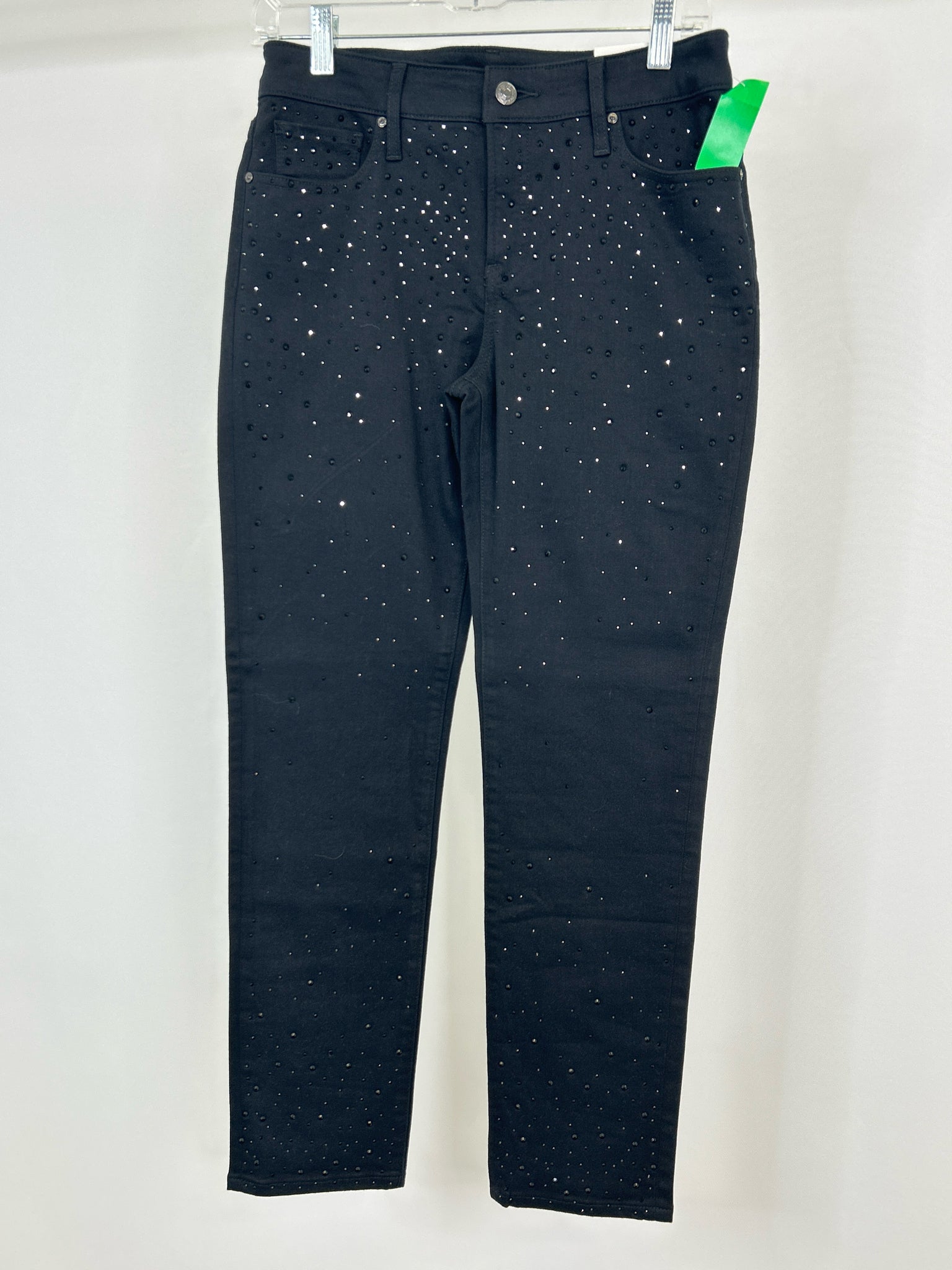 CHICO'S Size 2R Black Women jeans