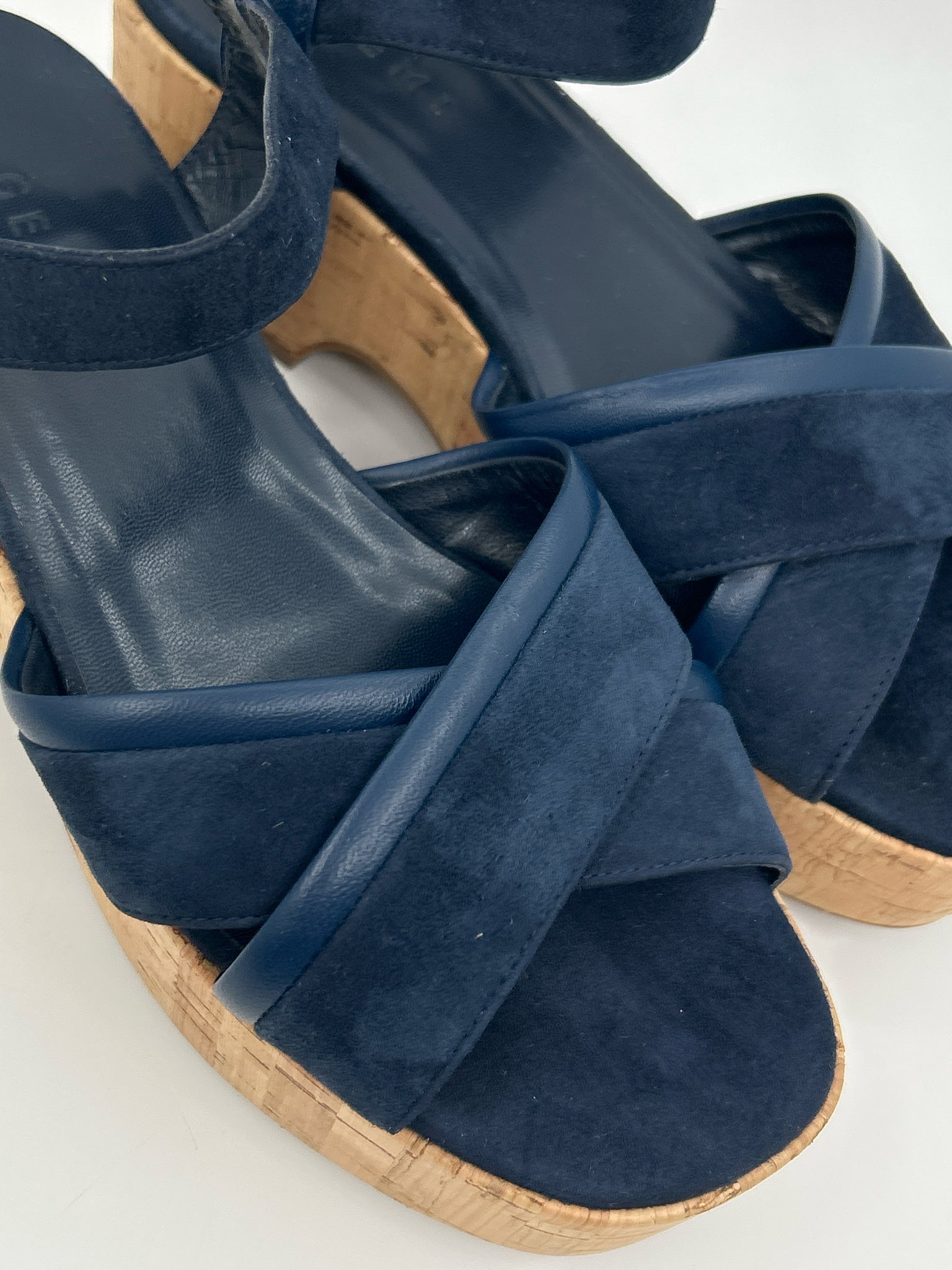 M.Gemi Size 8 Blue Women Sandal