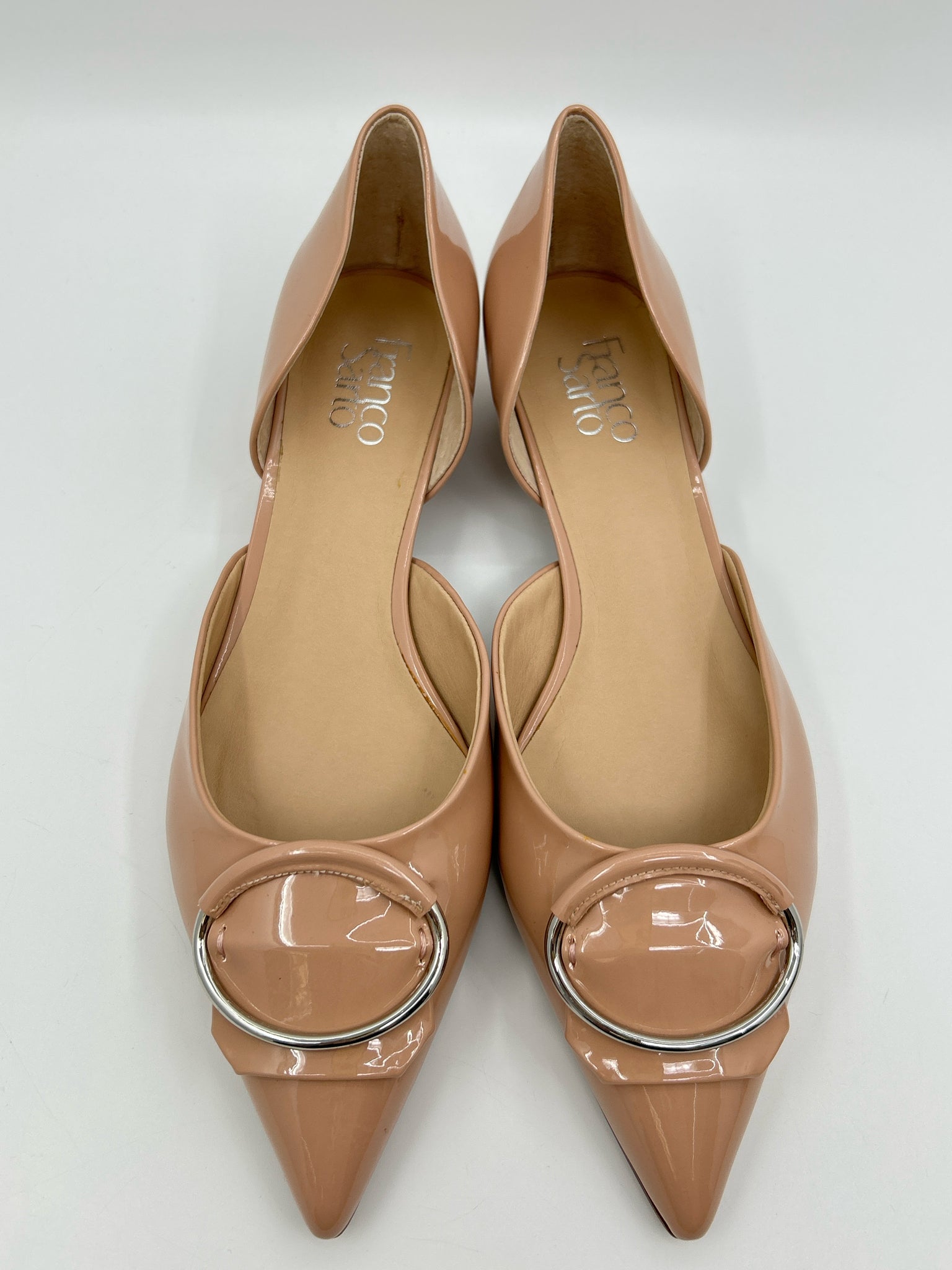 FRANCO SARTO Size 11M Peach Women Flats NIB