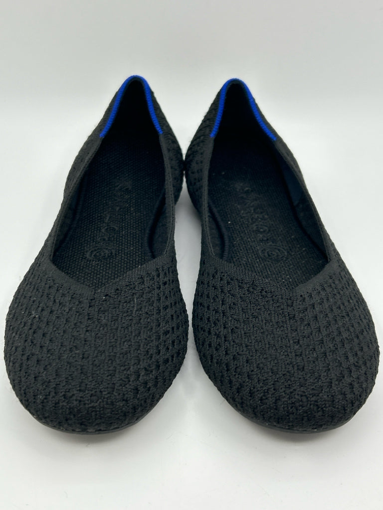 ROTHY'S Women Size 8.5W Black Flats