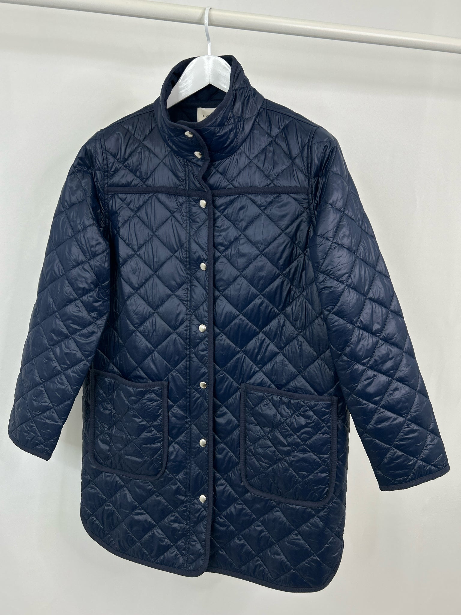 LOFT Size S Navy Women Coat