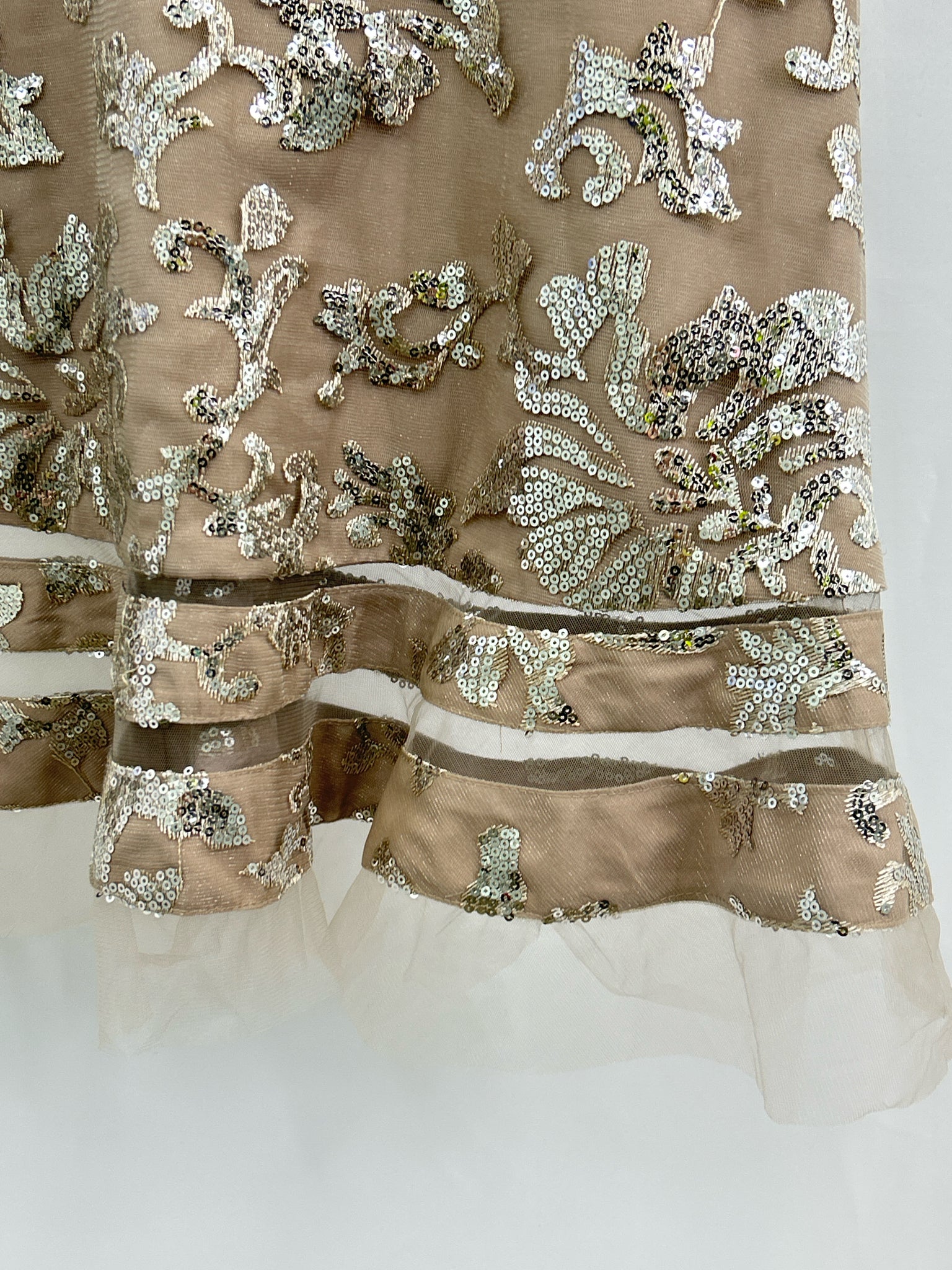 JJ's HOUSE Size 10 Taupe Women Dress NWT