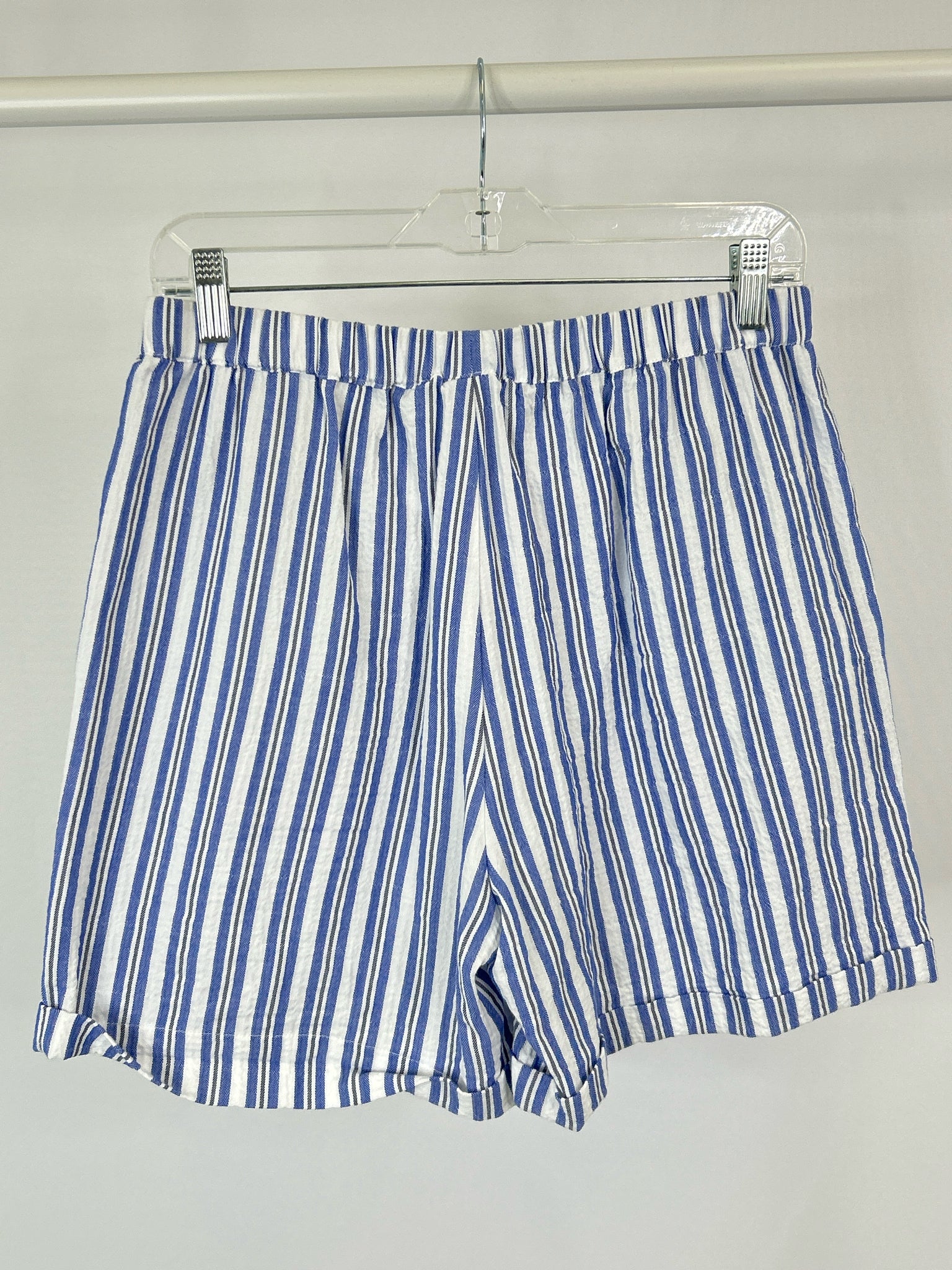 Escape by Habitat Clothes Size S Blue and White Women Shorts NWT