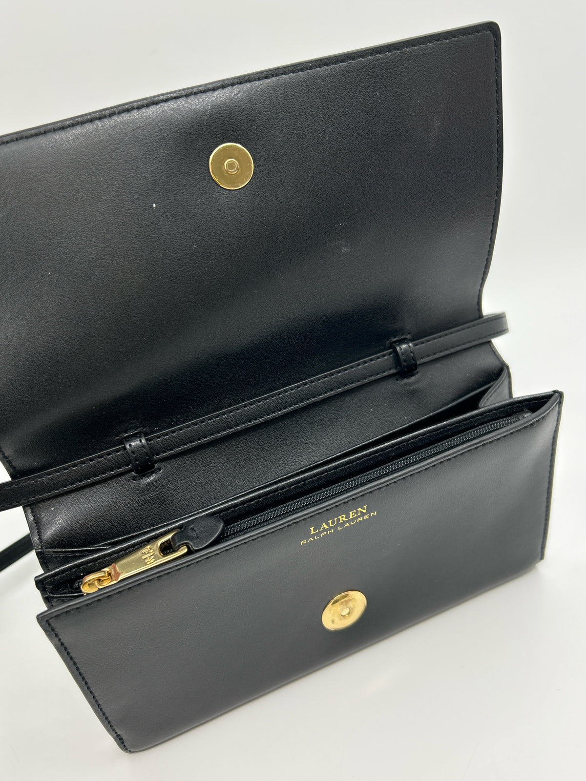 Lauren Ralph Lauren Black Women Wallet