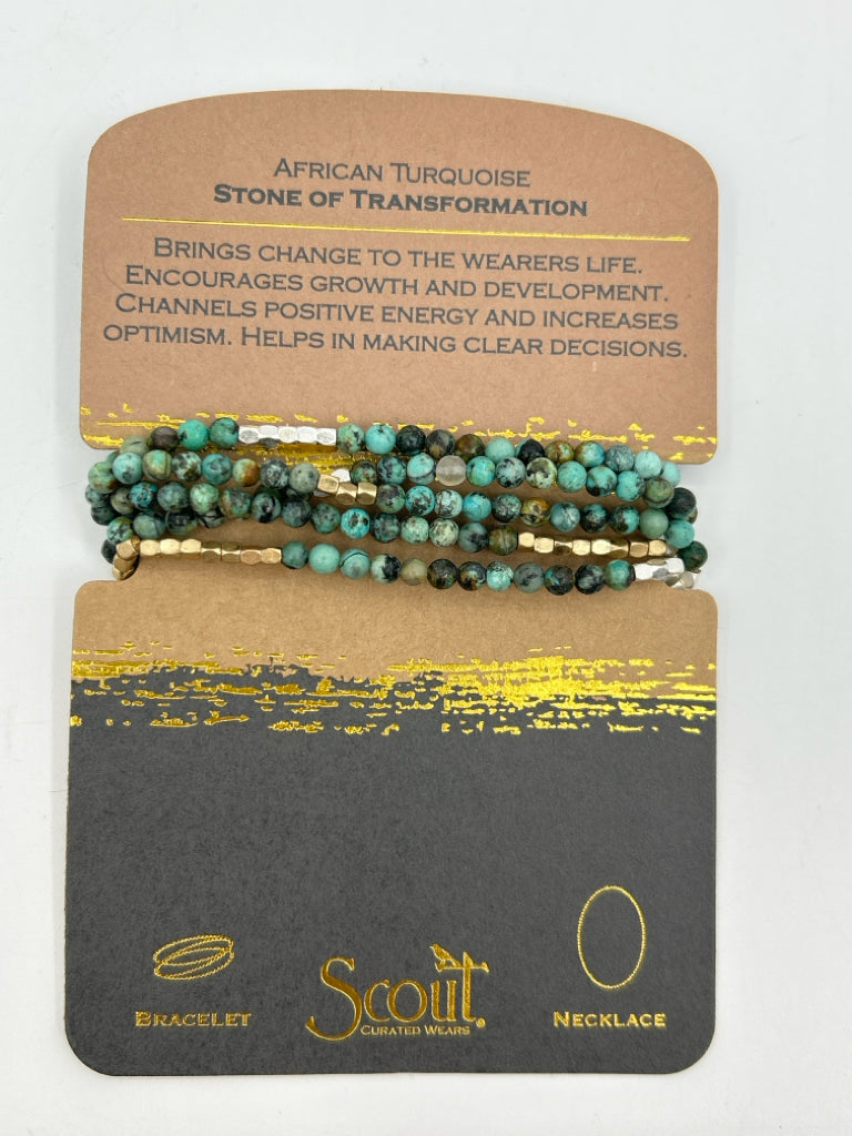 SCOUT CURATED WEARS Women Size One Size Turqouise Bracelet Necklace