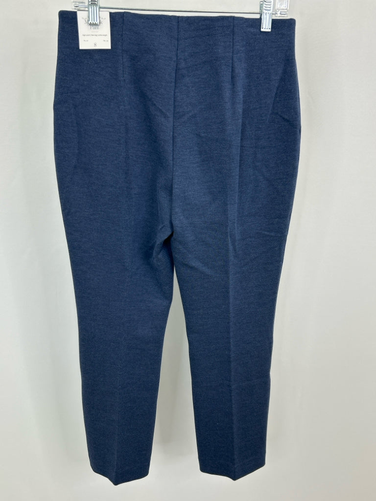 TALBOTS Women Size 8 Blue Pants NWT