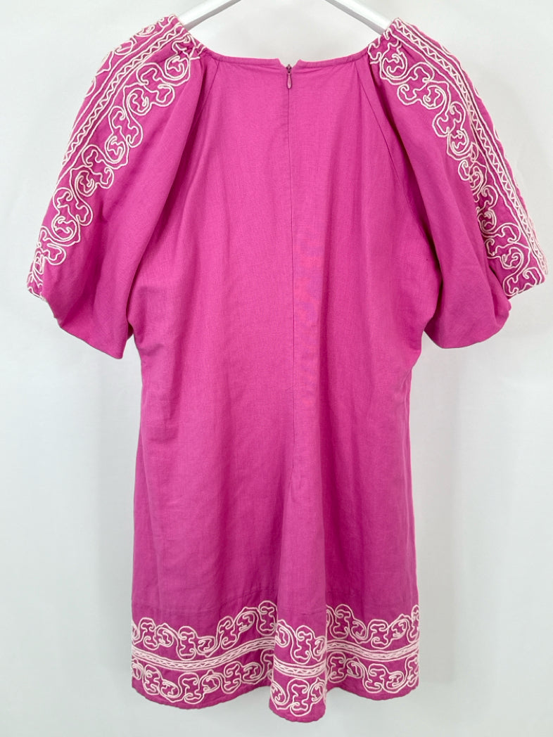 ANNA CATE Size L Pink Women Dress