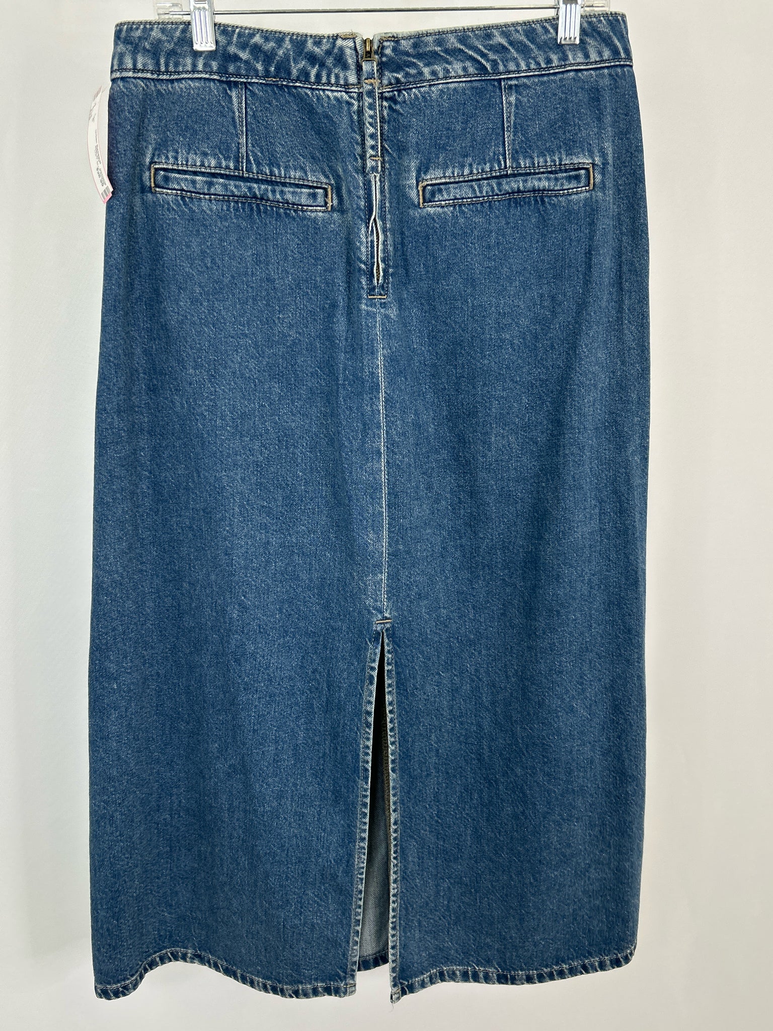 LOFT Size 6 BLUE DENIM Women Skirt
