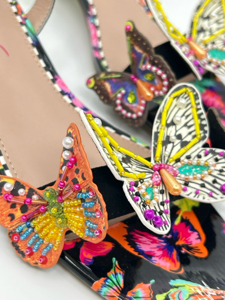 BETSEY JOHNSON Size 10 Multi-Color Women's Sandal