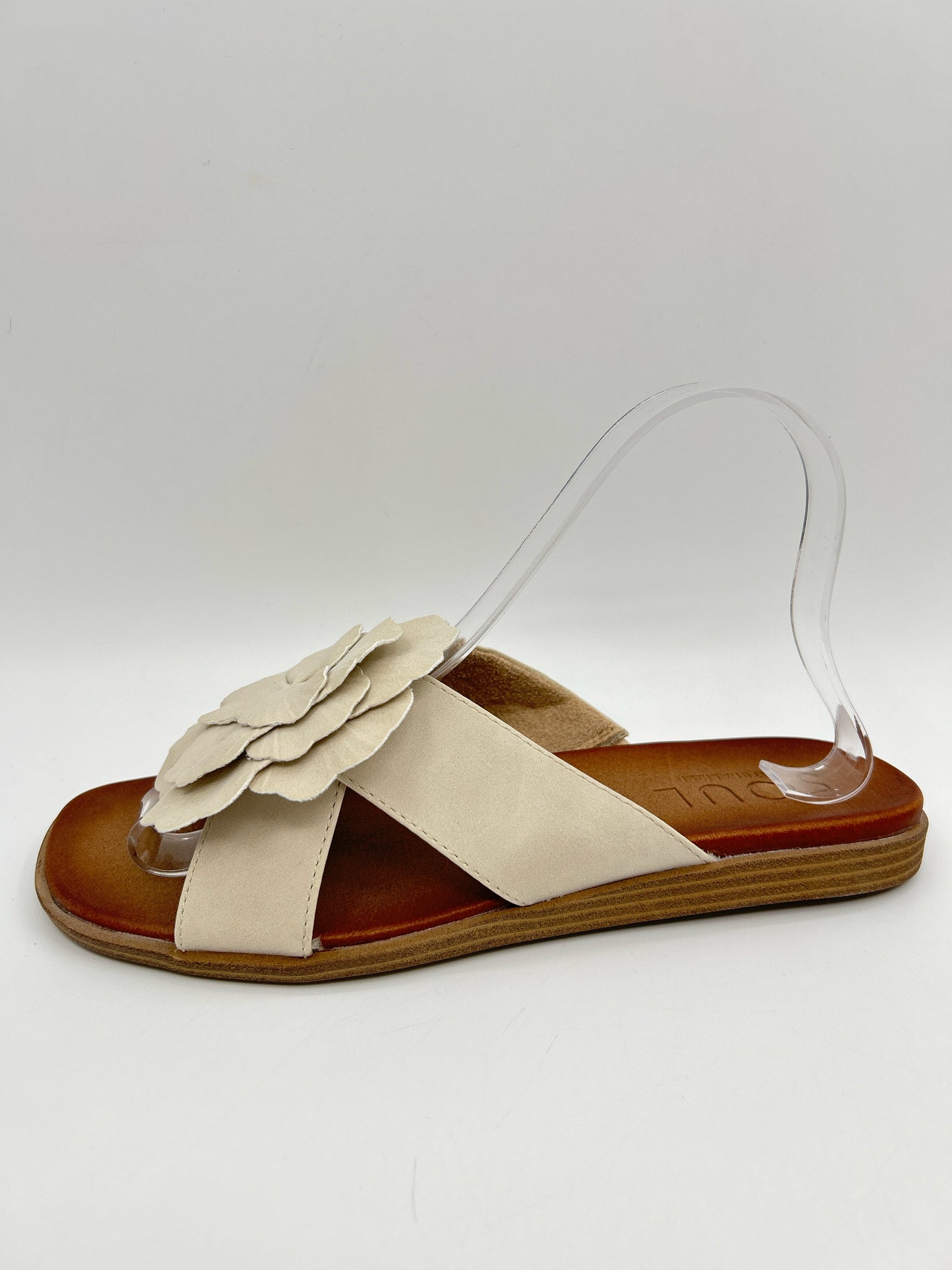 SOUL NATURALIZER Size 8.5M Beige Women Sandal