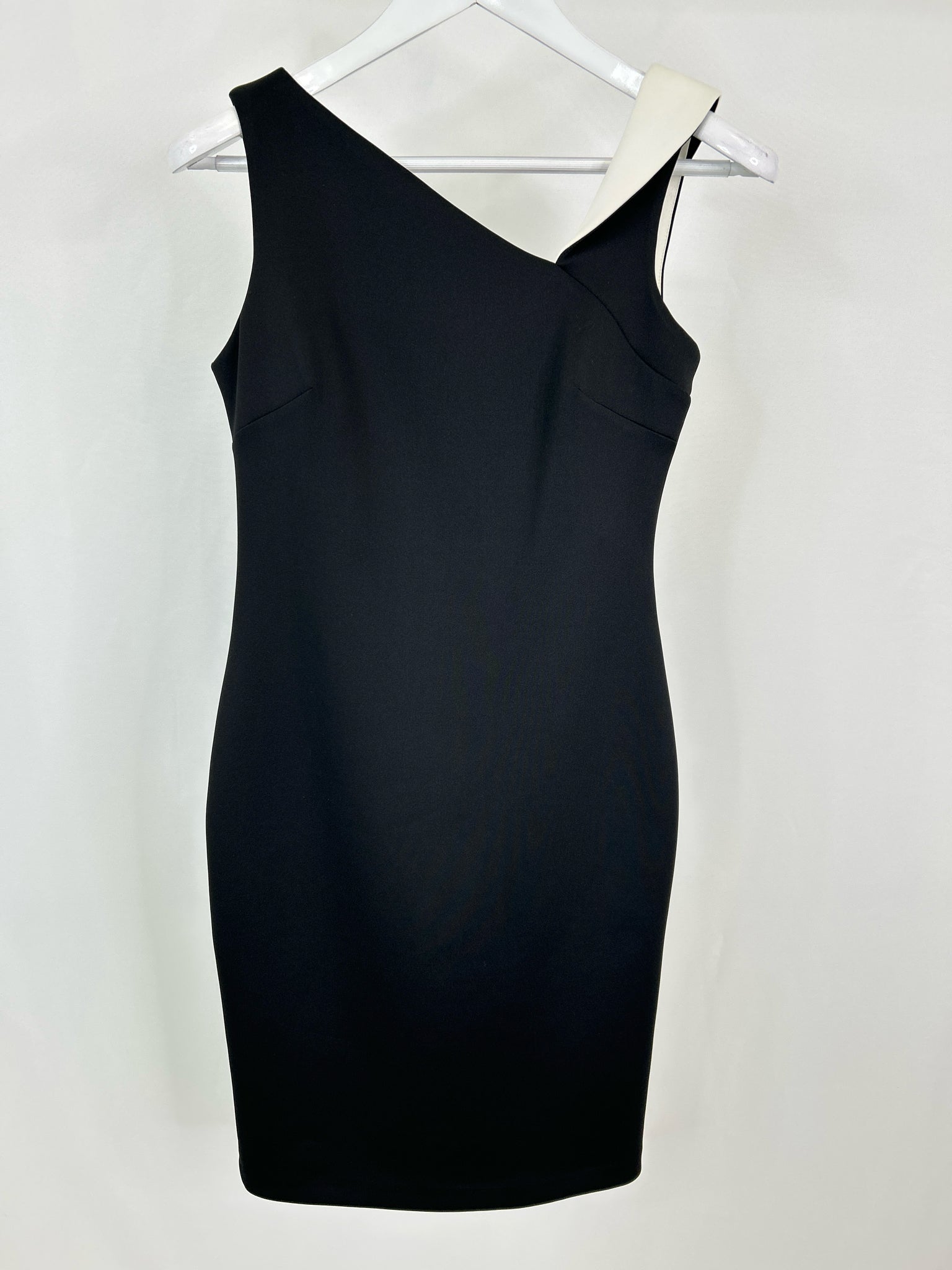 CALVIN KLEIN Size 4 Black and White Women Dress