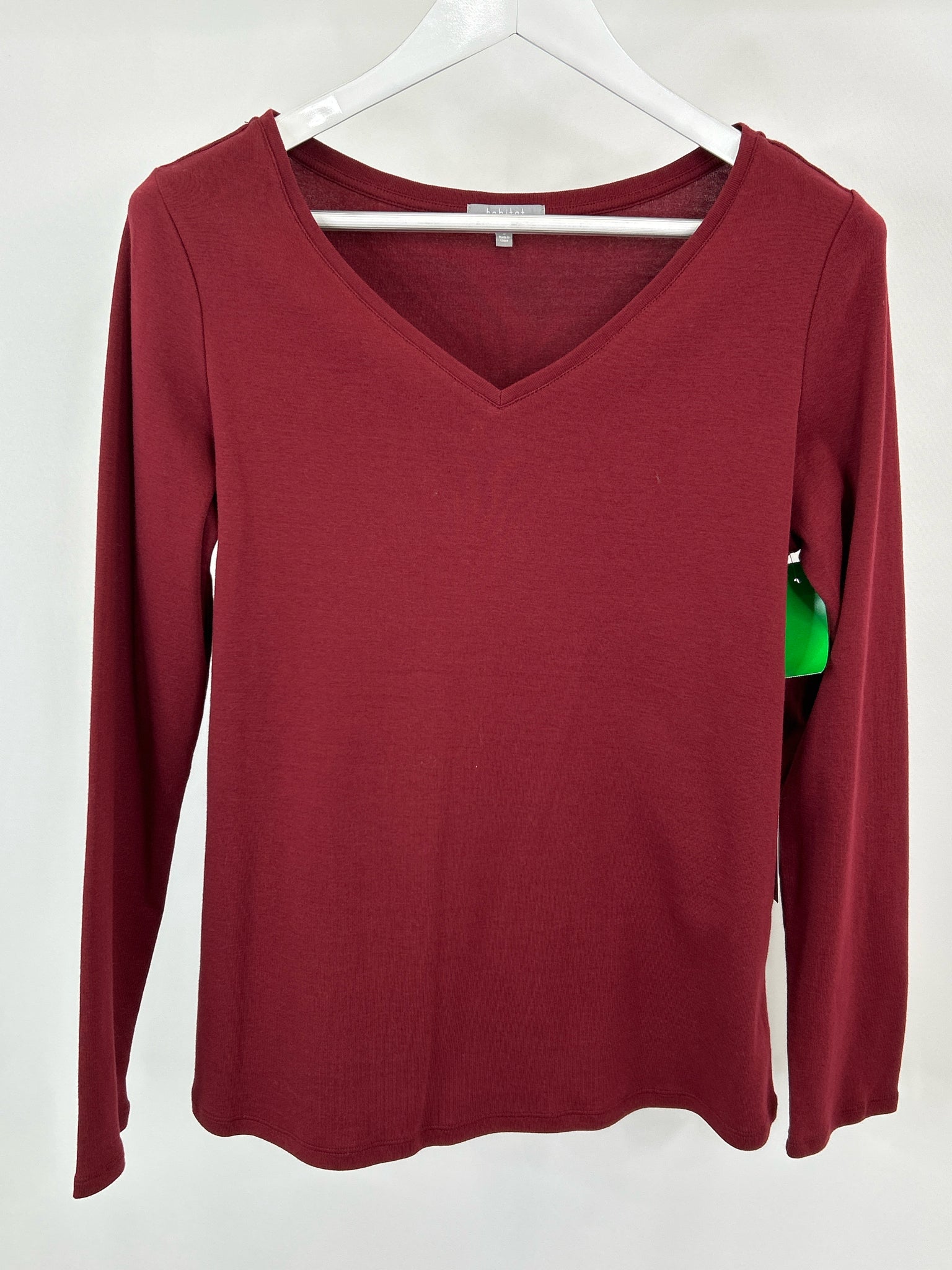 HABITAT Size S WINE Women T-shirt