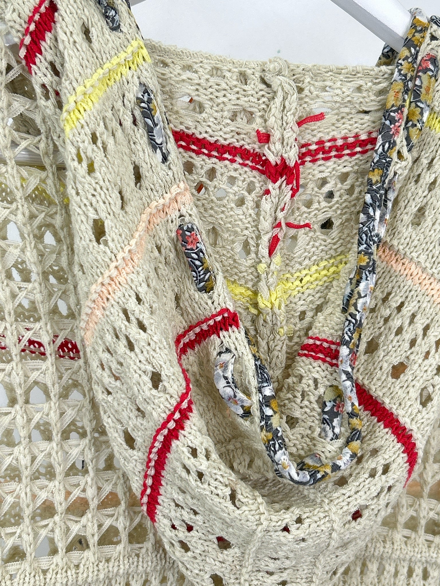 POL Size S Beige & Black Women Sweater