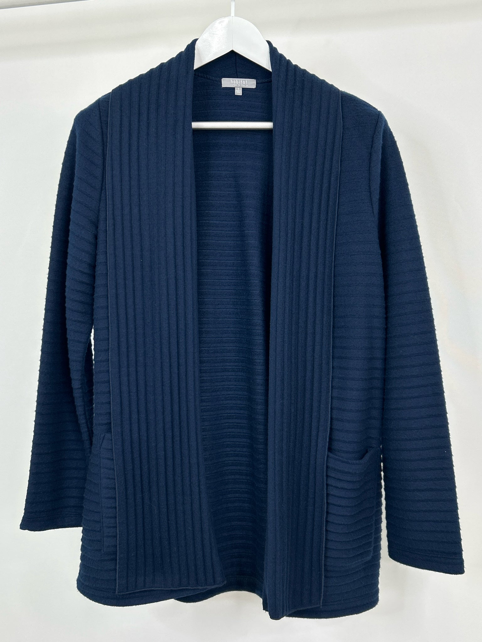 HABITAT Size S Blue Women Cardigan