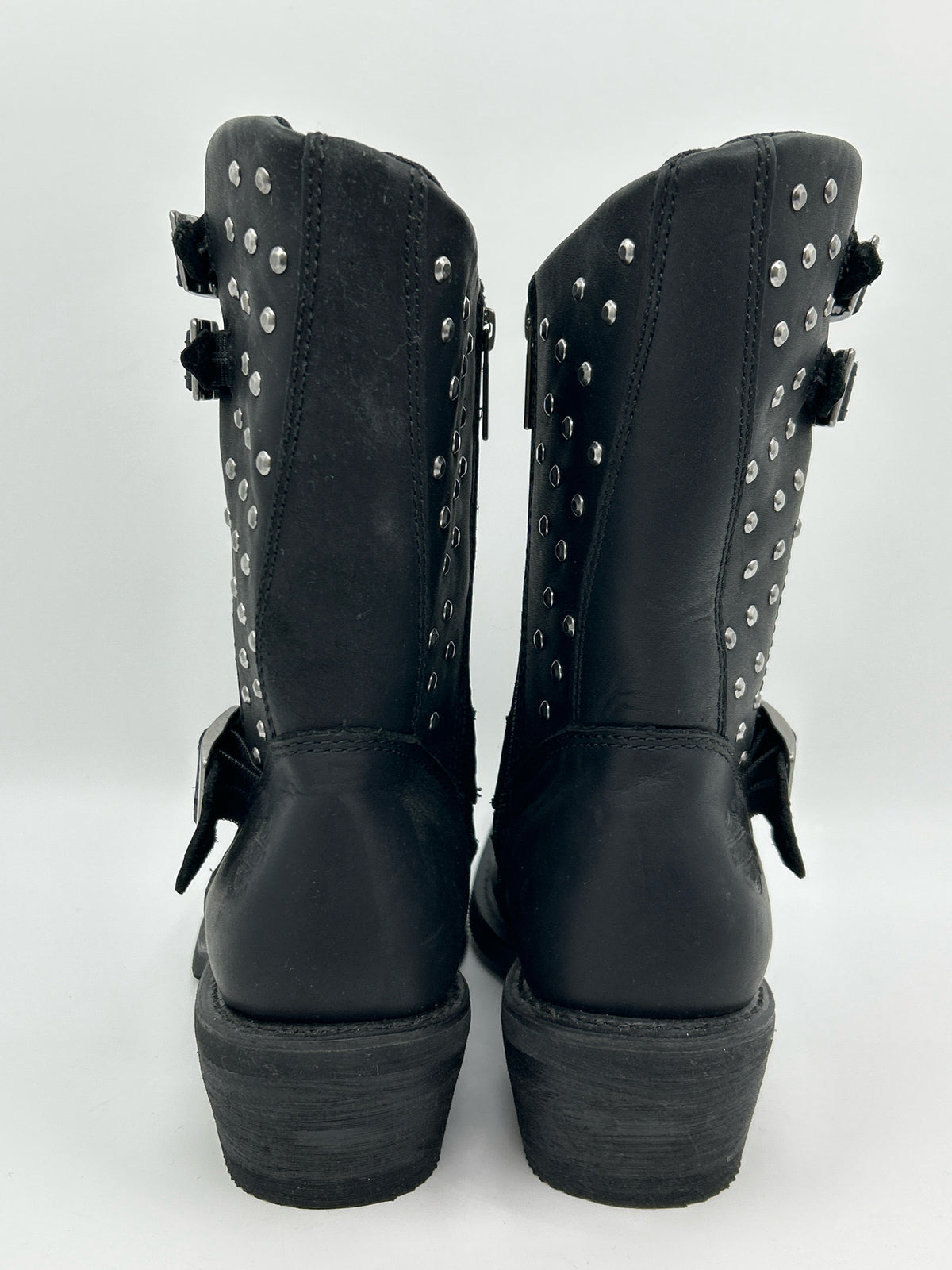 HARLEY DAVIDSON NWOB Size 10 Black Women Boots