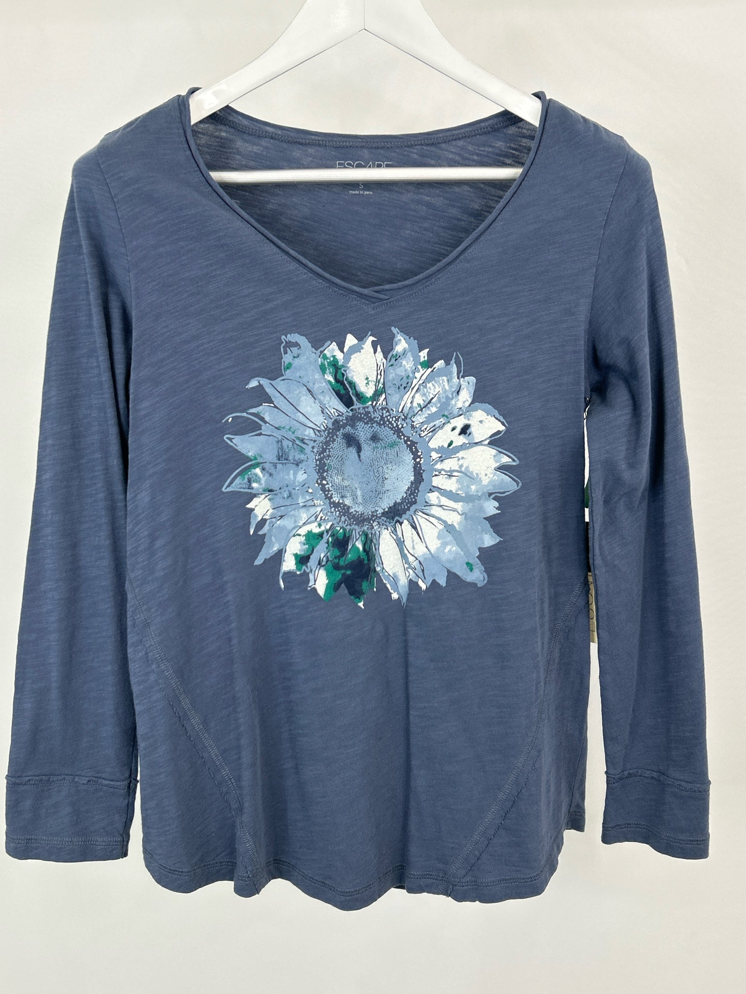 Escape by Habitat Clothes Size S Blue Women T-shirt
