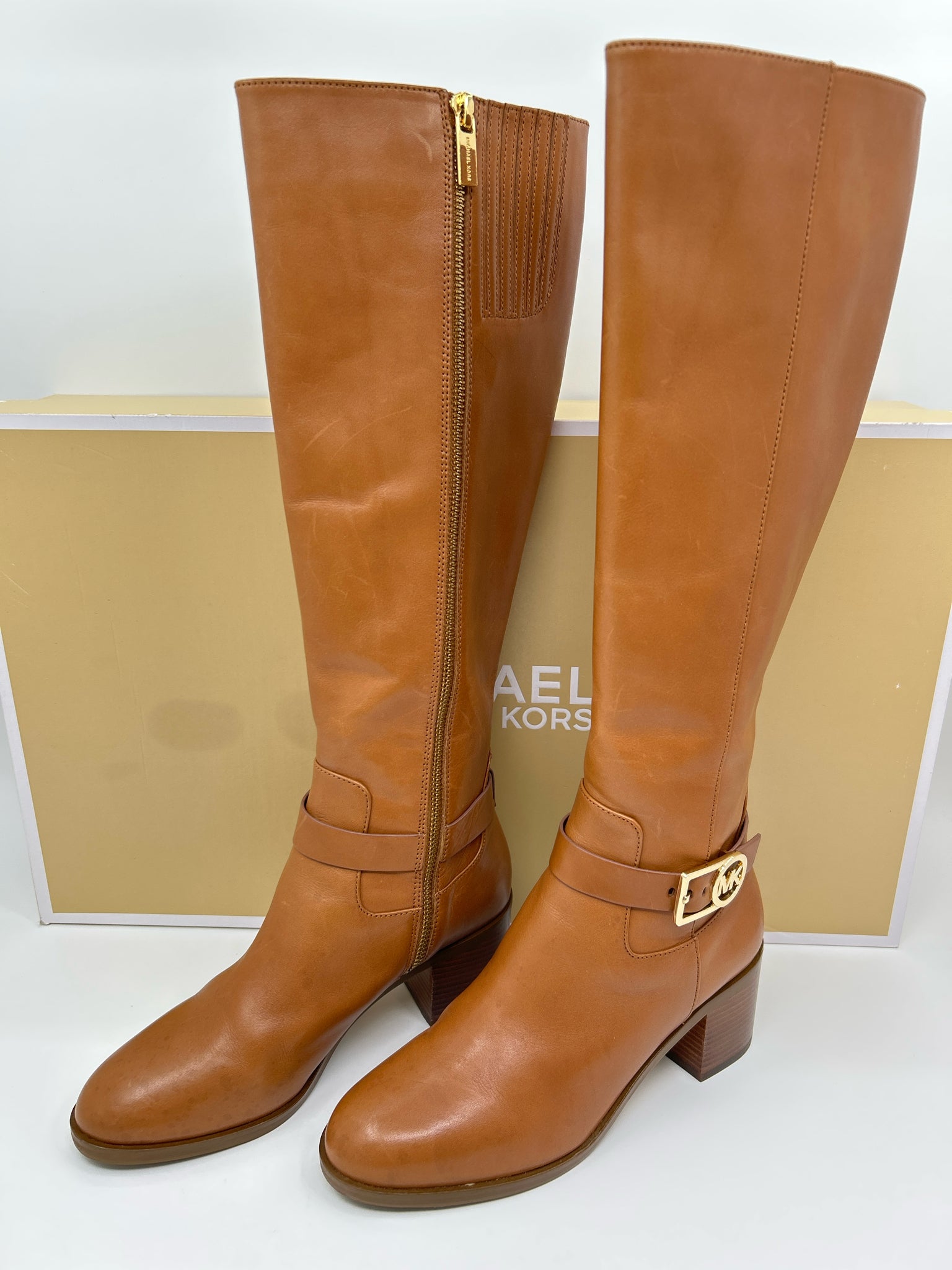 MICHAEL KORS Size 6.5M Tan Women Boots