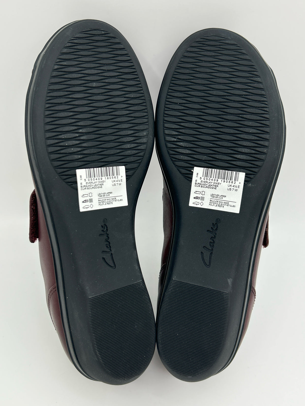 CLARKS COLLECTION NWOB Size 7 Burgundy Women Shoes