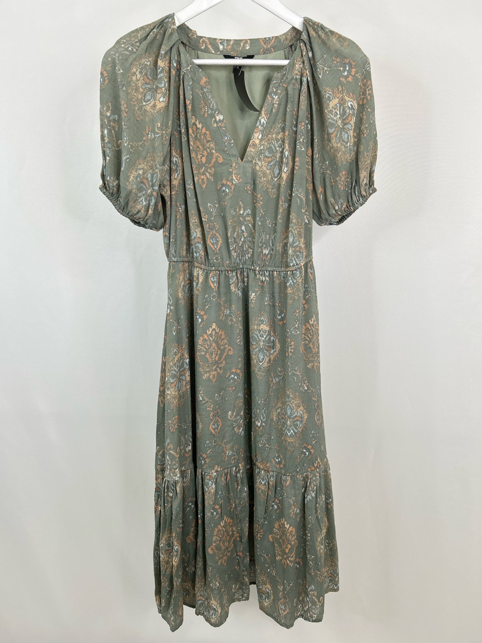 FRYE Size S sage print Women Dress