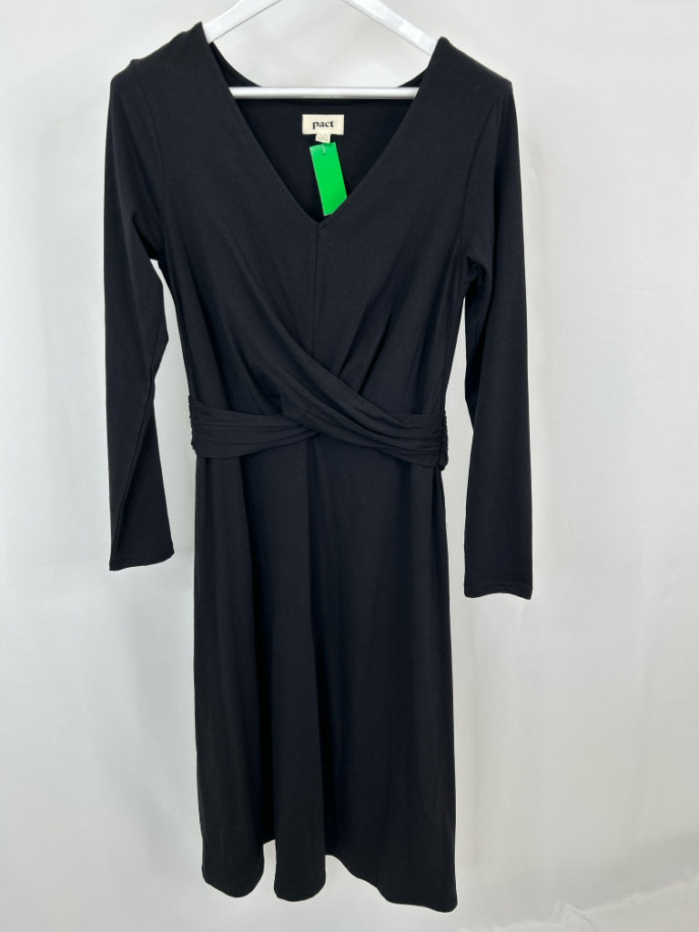 PACT Size L Black Dress