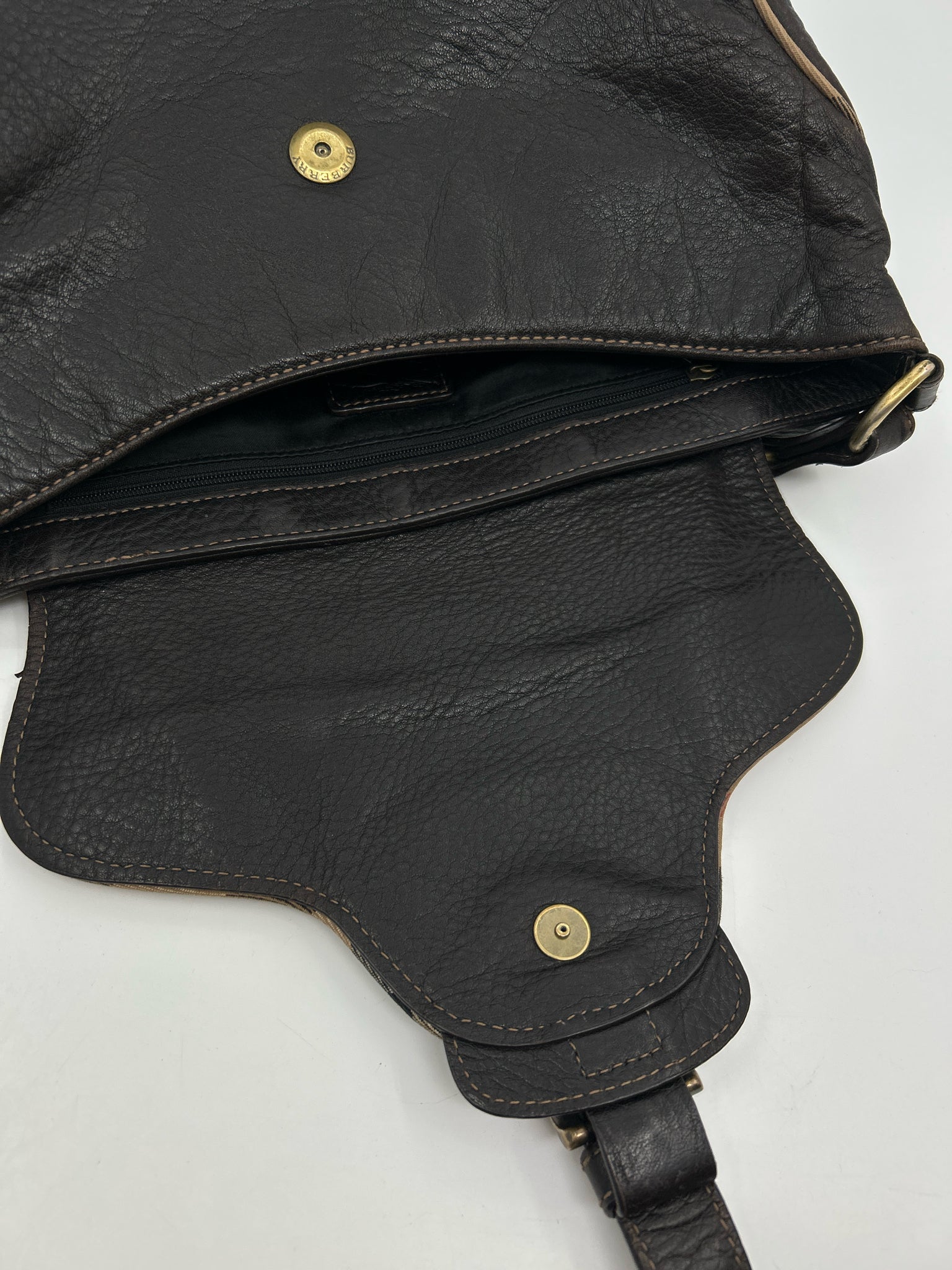 BURBERRY DARK BROWN Women Purse