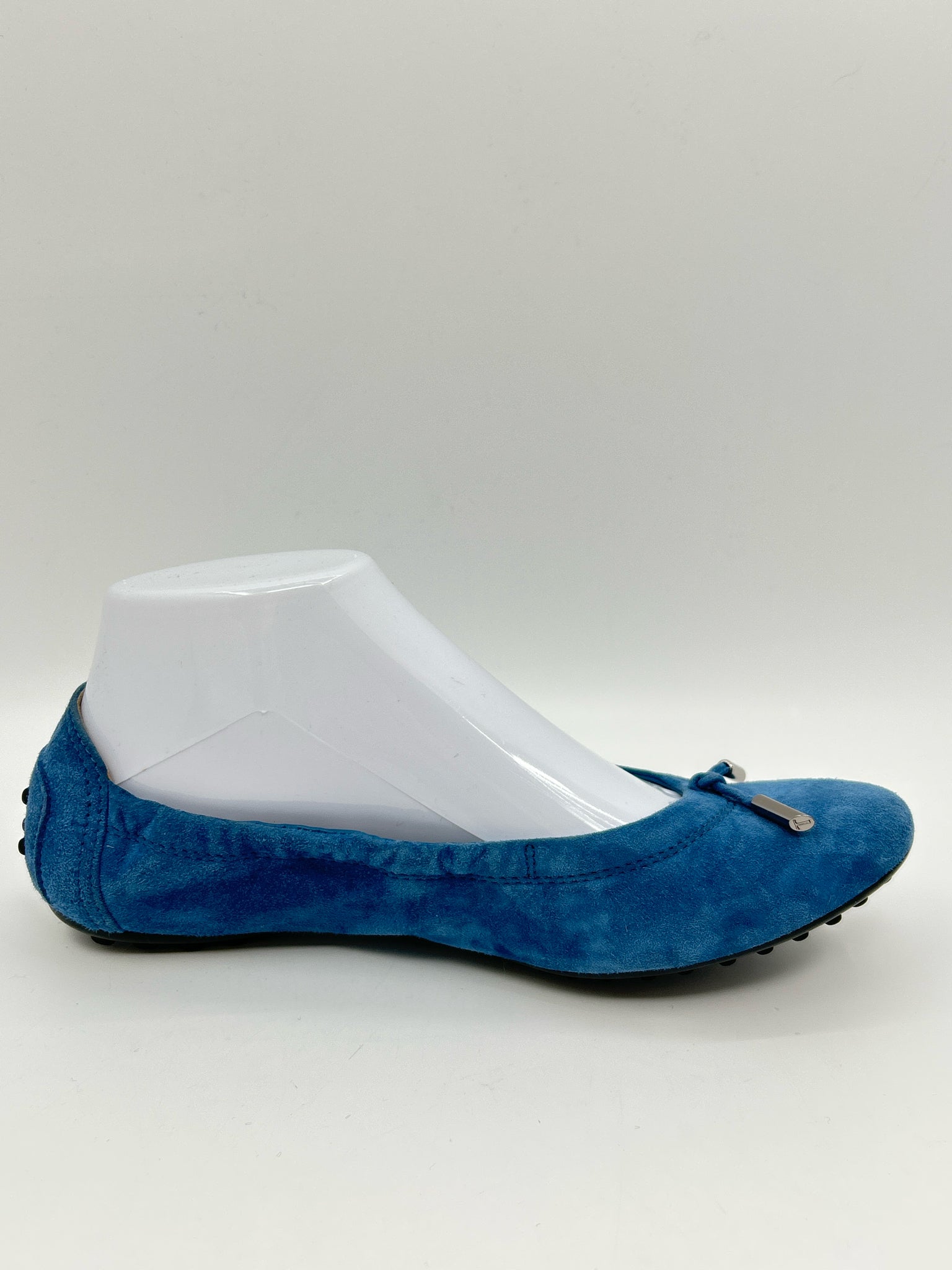 TOD'S Size 37 Pale Blue Women Flats