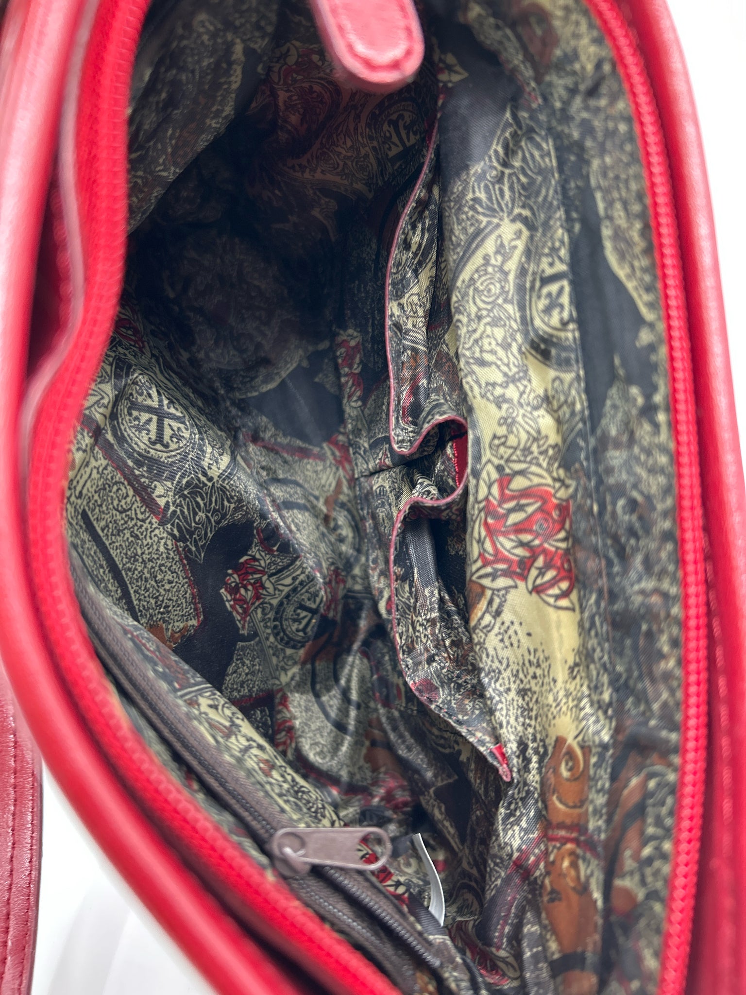 MC Red Women Purse + Wallet