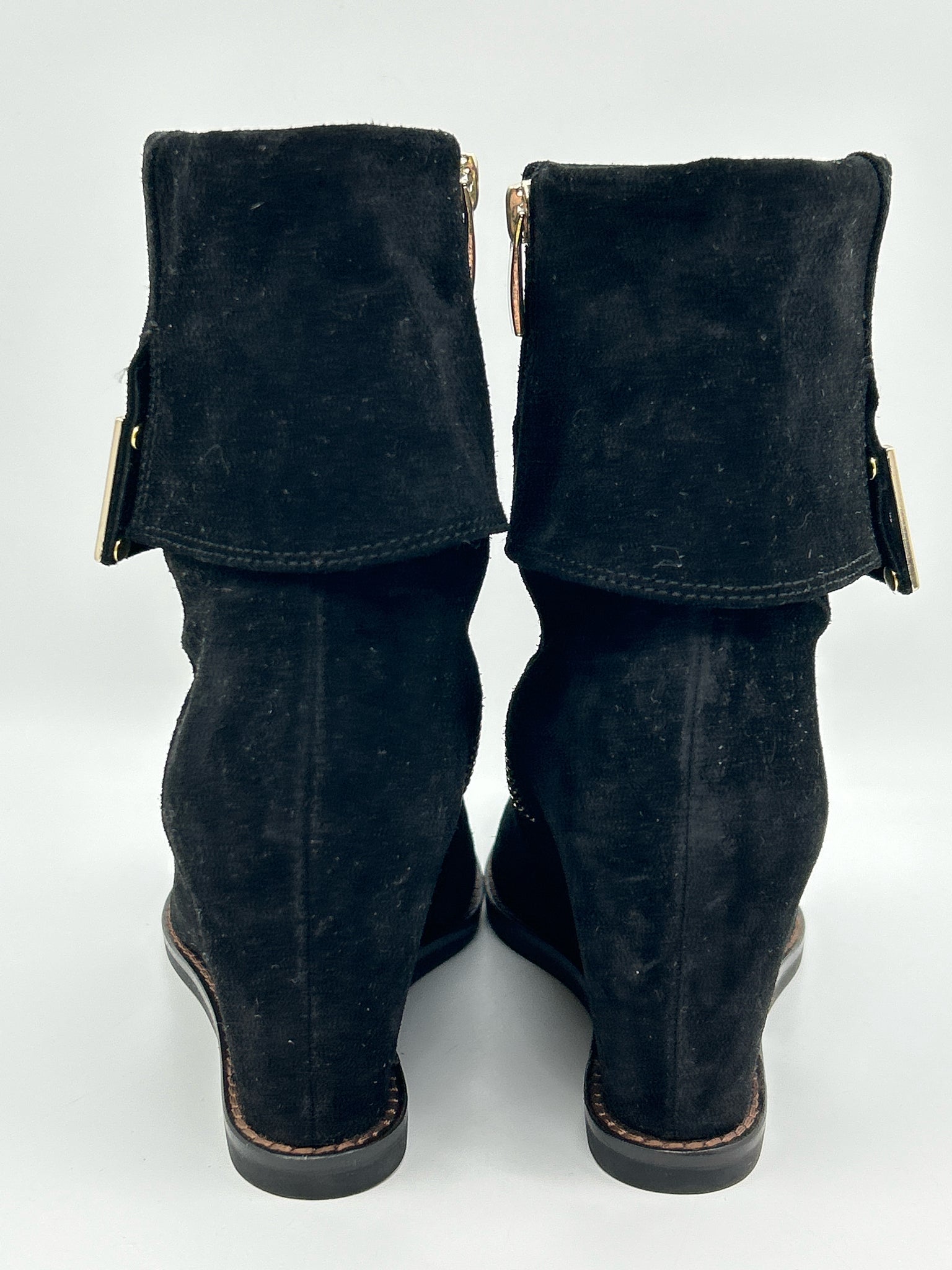 JOHNSTON & MURPHY Size 8M Black Women Booties