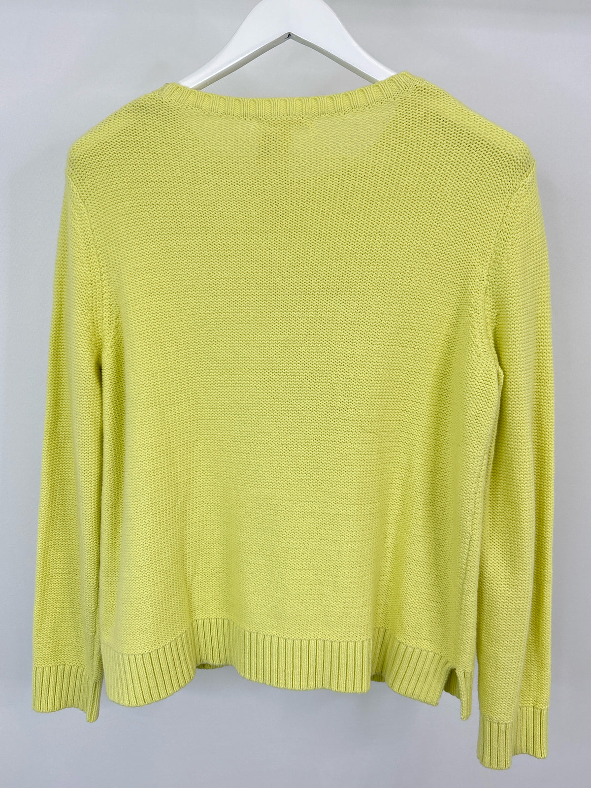 LISA TODD Size M Pale Yellow Women Sweater