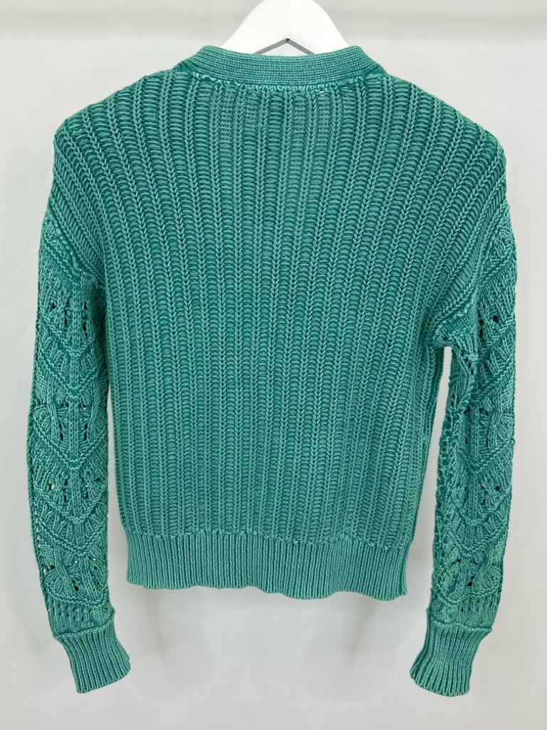 SUNDANCE Women Size XS Green Cardigan