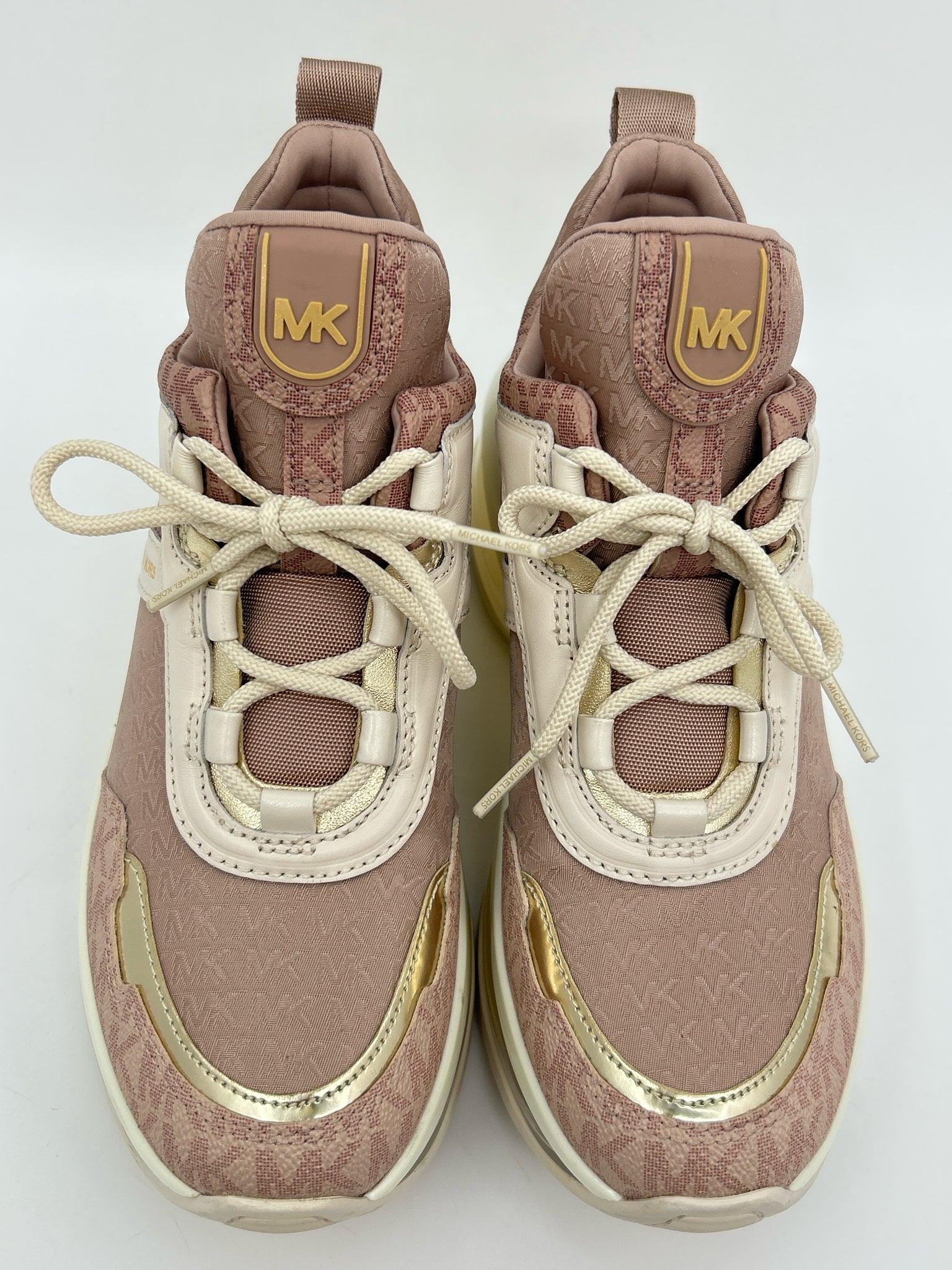 MICHAEL MICHAEL KORS Size 7M Mauve Print Women Sneakers