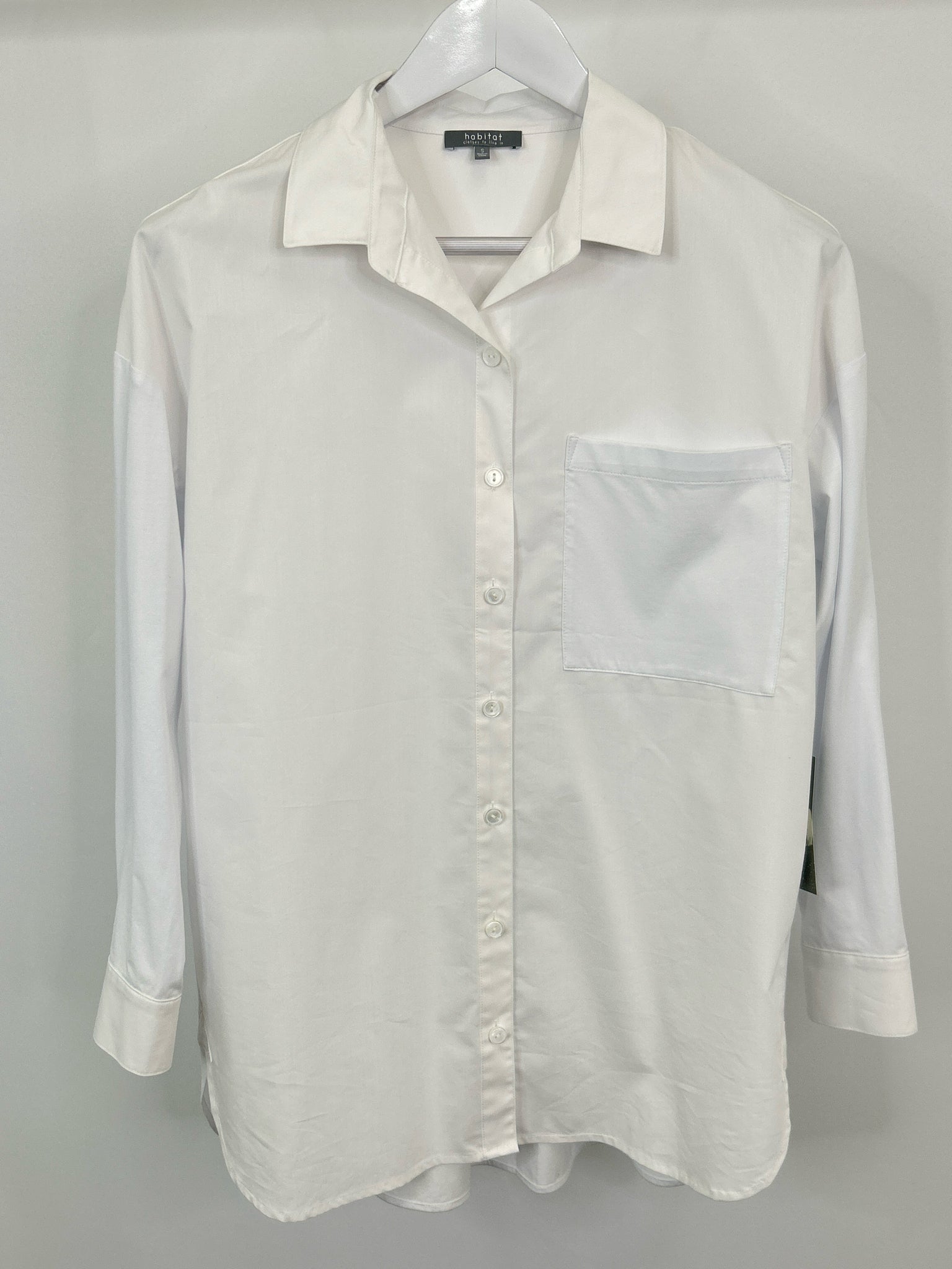 HABITAT Size S White Women Shirt