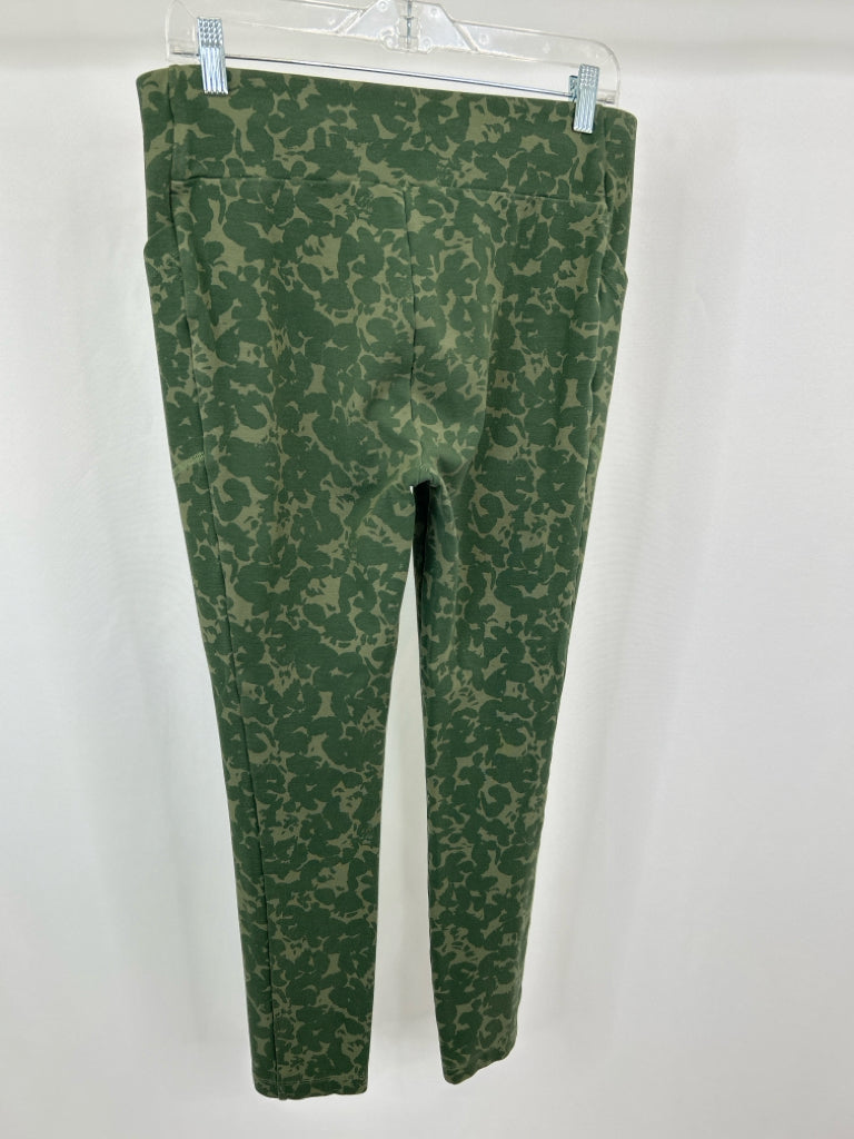 CABI Women Size M Green Print Legging