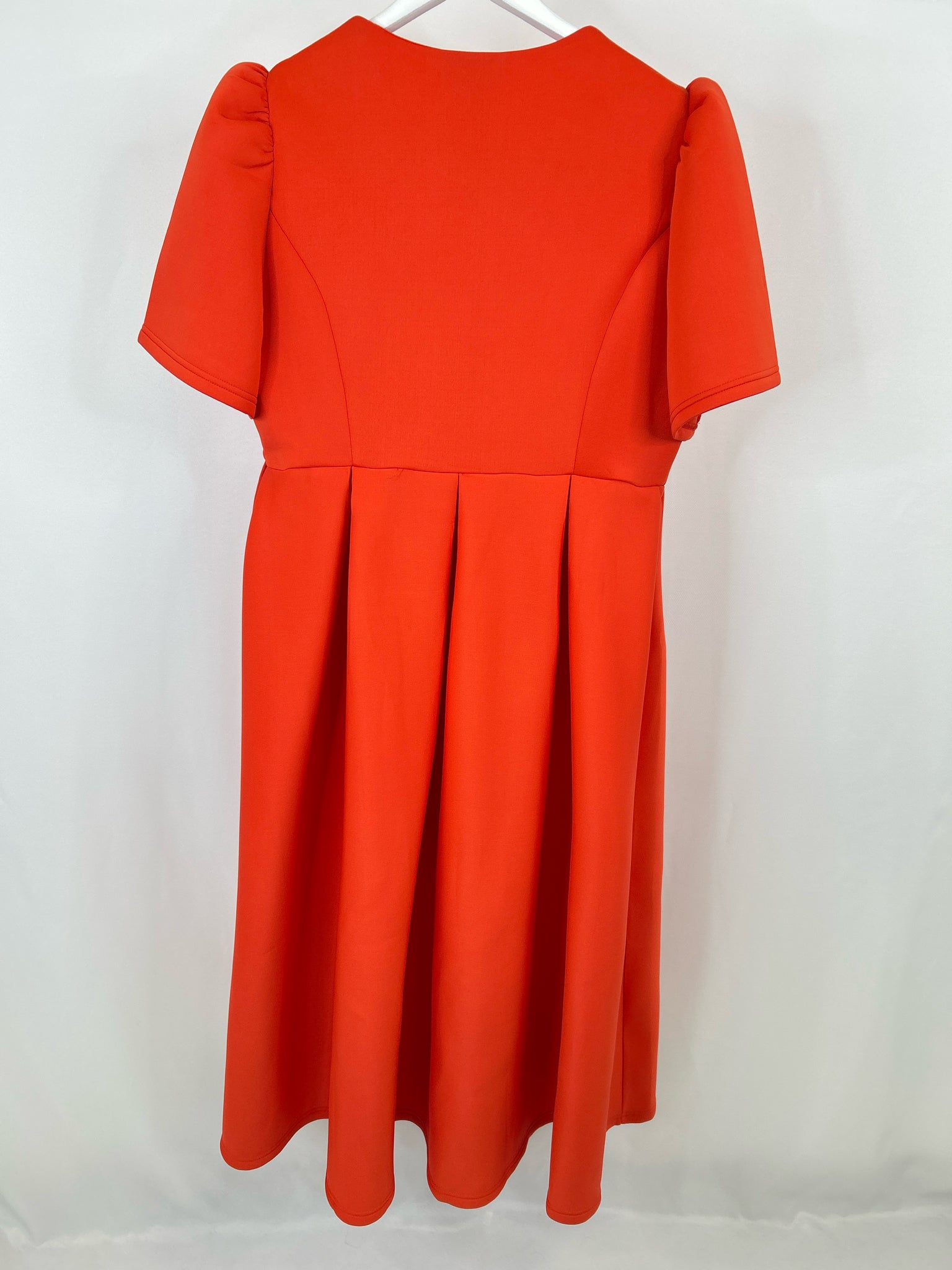 EY BOUTIQUE NWT Size 1X Orange Women Dress