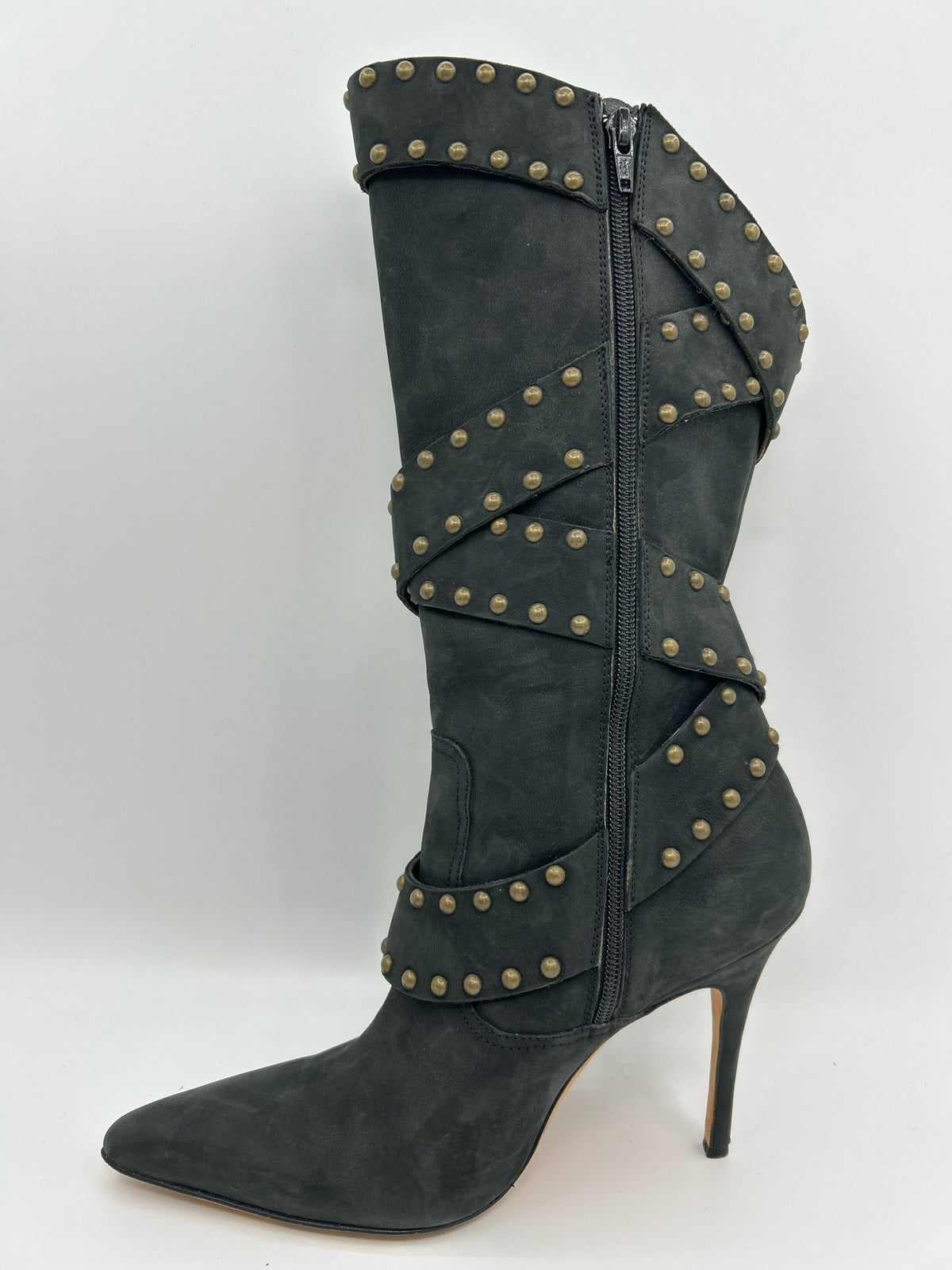 MANOLO BLAHNIK Size 40 Black Women Boots