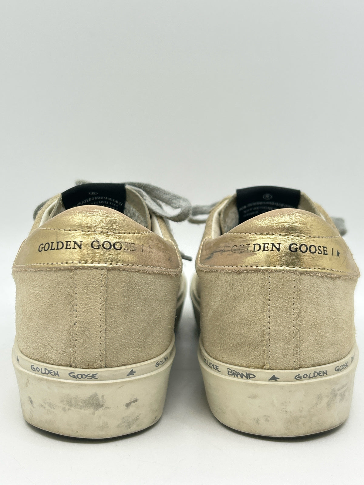 GOLDEN GOOSE Size 38 Beige Women Sneakers