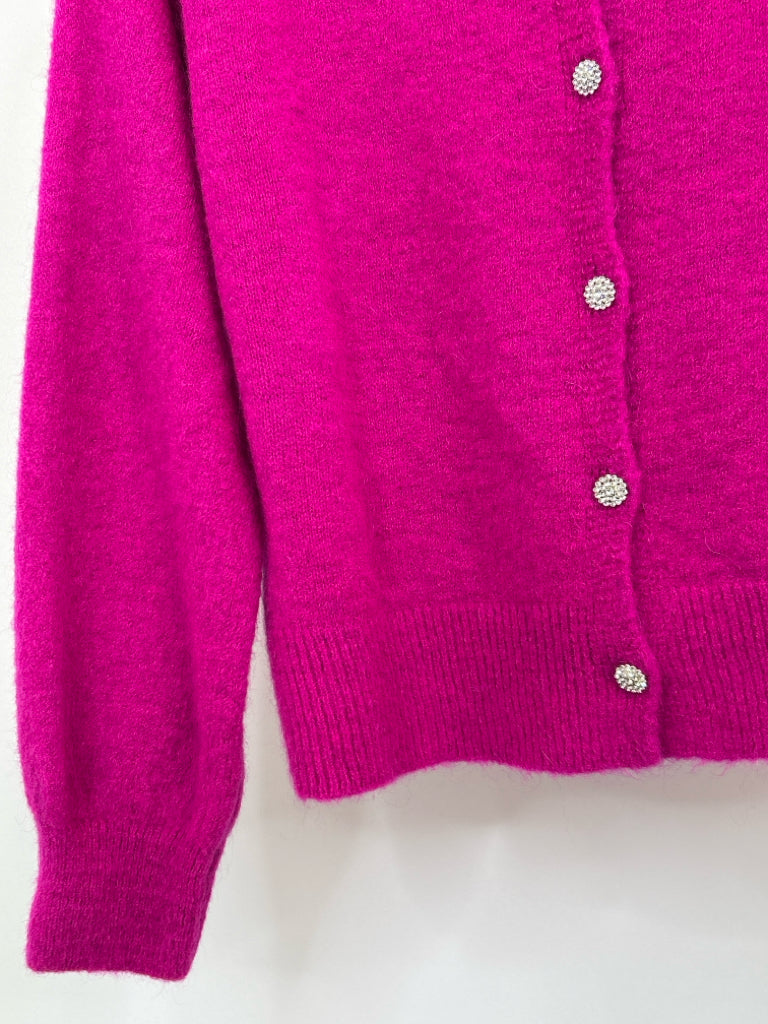 RUGAPIANA Women Size M/L MAGENTA Cardigan