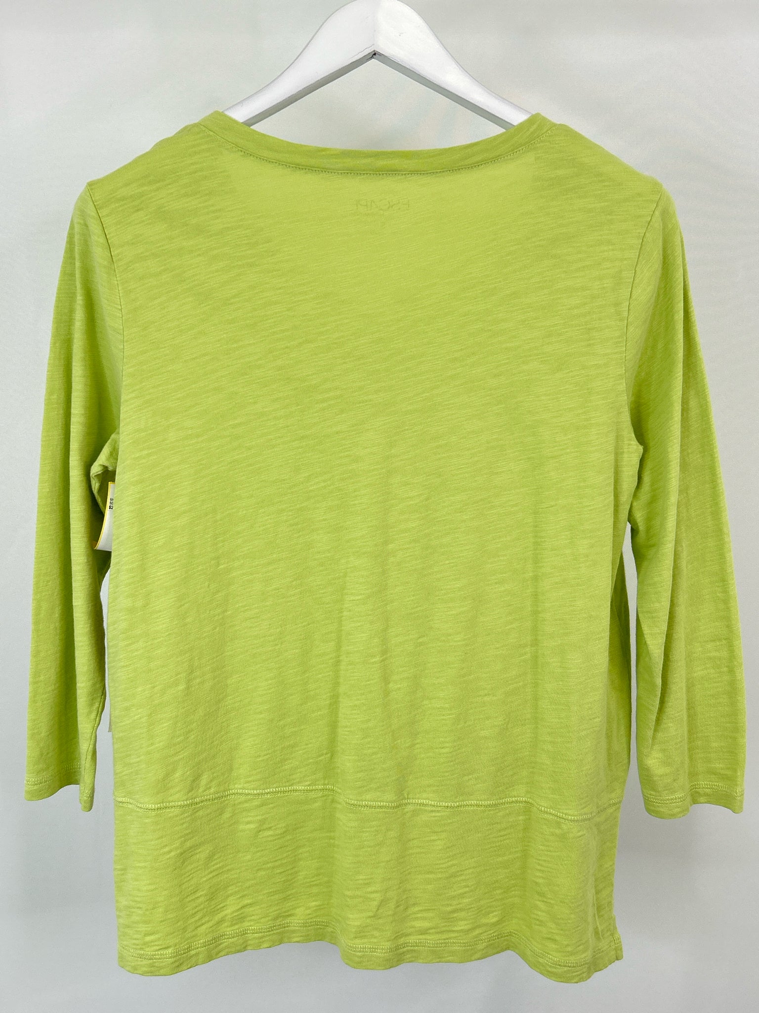 Escape by Habitat Clothes Size S GREEN AND WHITE Women T-shirt